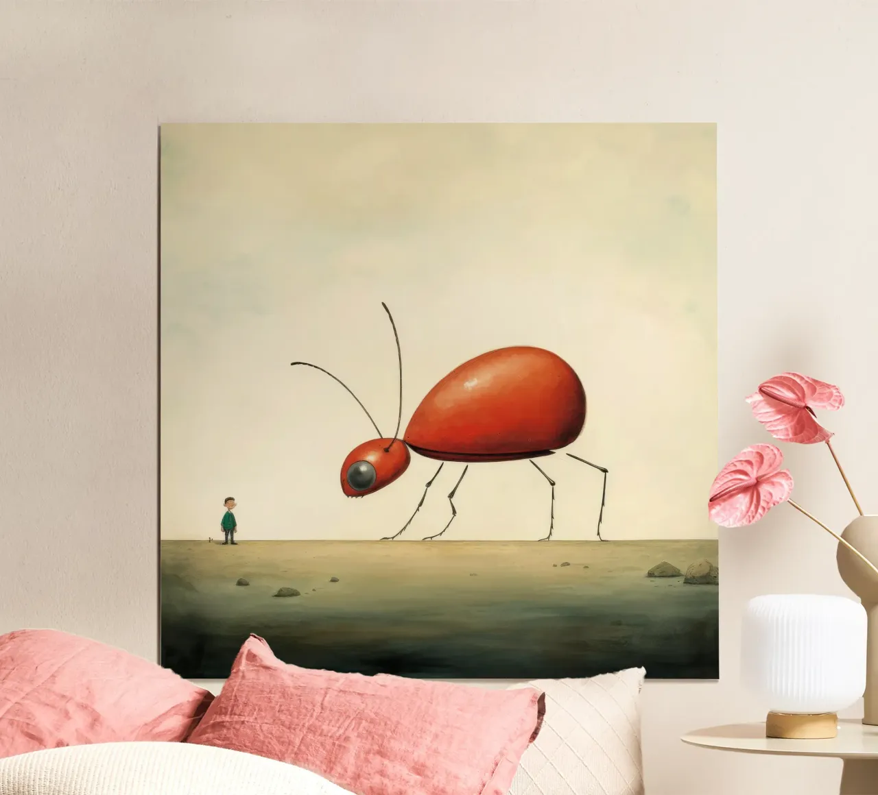 Minimo Ant 1 carta hahnemühle da Minimal Animal Art