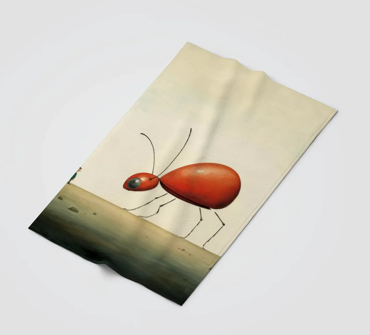 Minimo Ant 1 coperta in pile da Minimal Animal Art