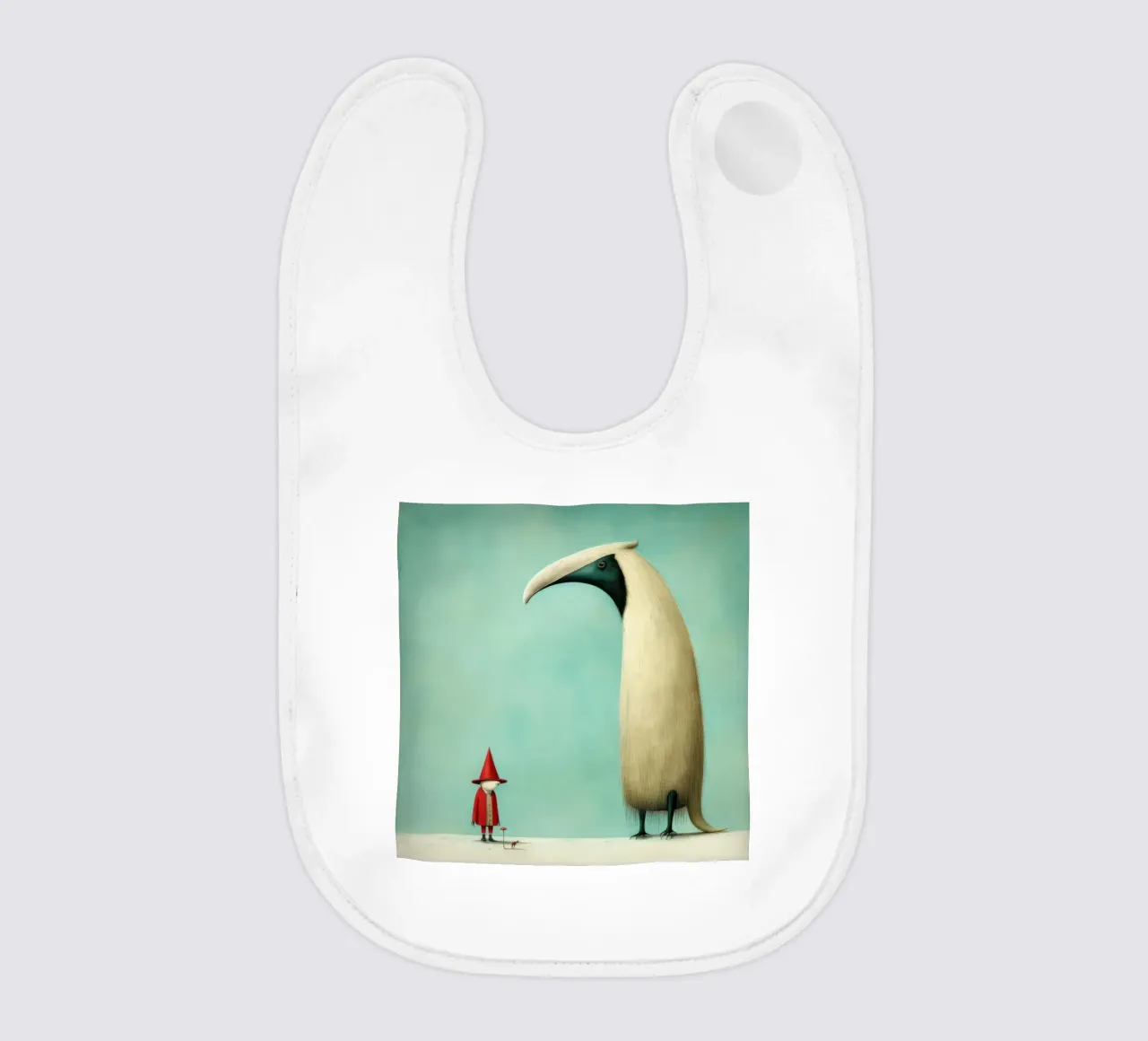 Formichiere minimo 2 bavaglino da Minimal Animal Art