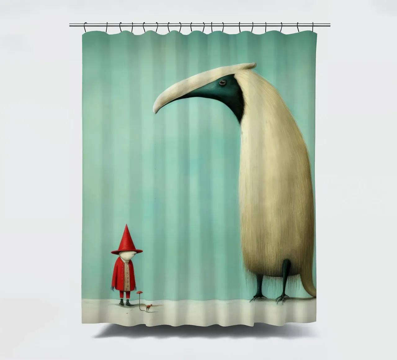 Formichiere minimo 2 tenda da doccia da Minimal Animal Art