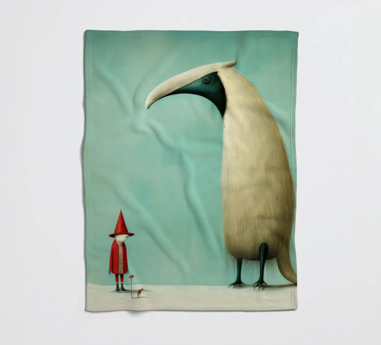 Formichiere minimo 2 coperta in pile da Minimal Animal Art