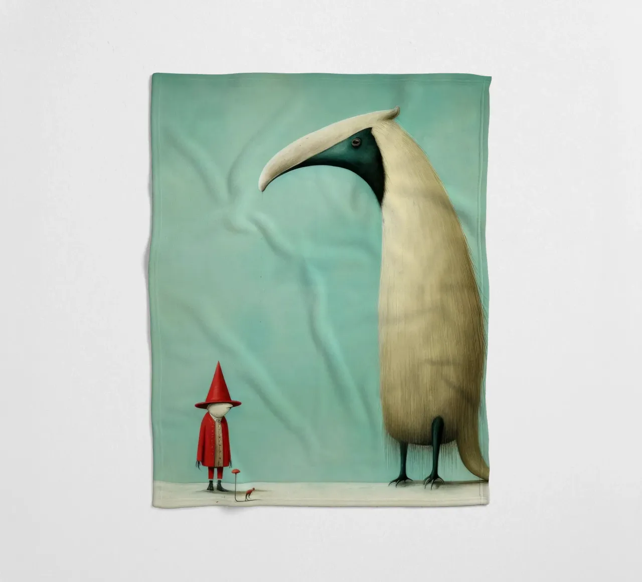 Formichiere minimo 2 coperta in pile da Minimal Animal Art