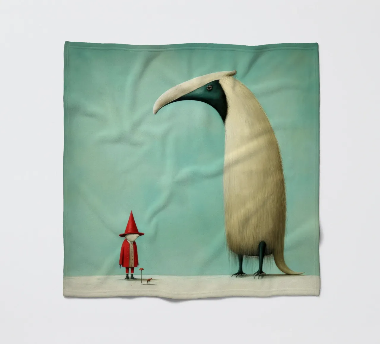 Formichiere minimo 2 coperta in pile da Minimal Animal Art