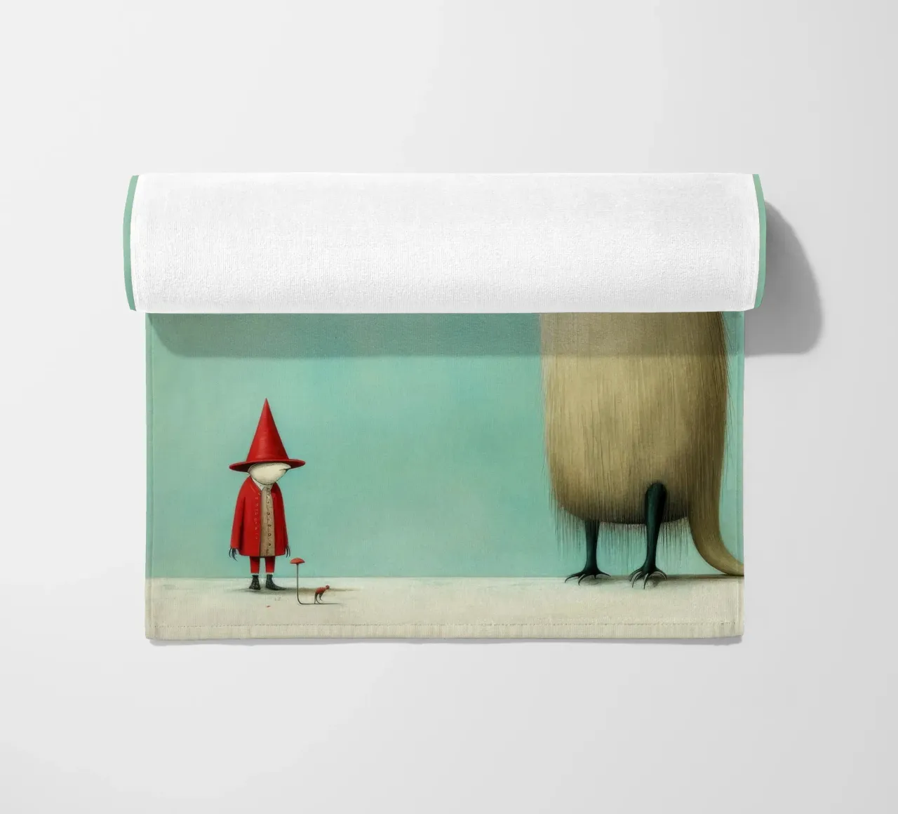 Formichiere minimo 2 telo mare da Minimal Animal Art