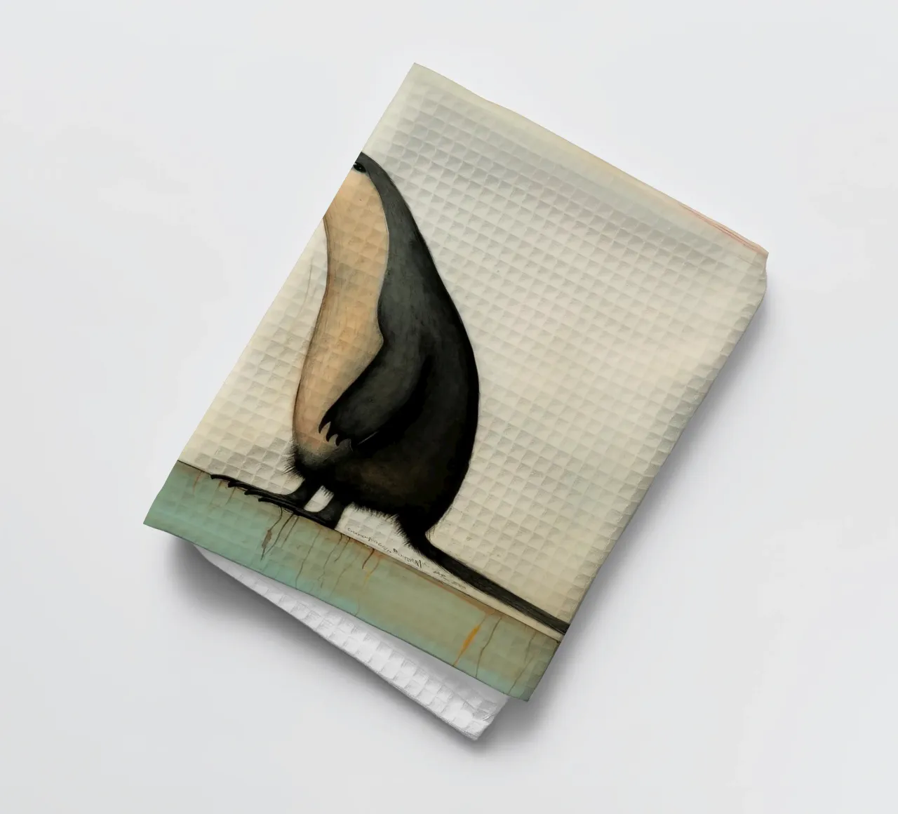 Formichiere minimo 3 canovaccio da cucina da Minimal Animal Art
