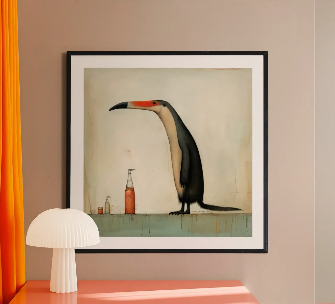 Formichiere minimo 3 carta hahnemühle da Minimal Animal Art