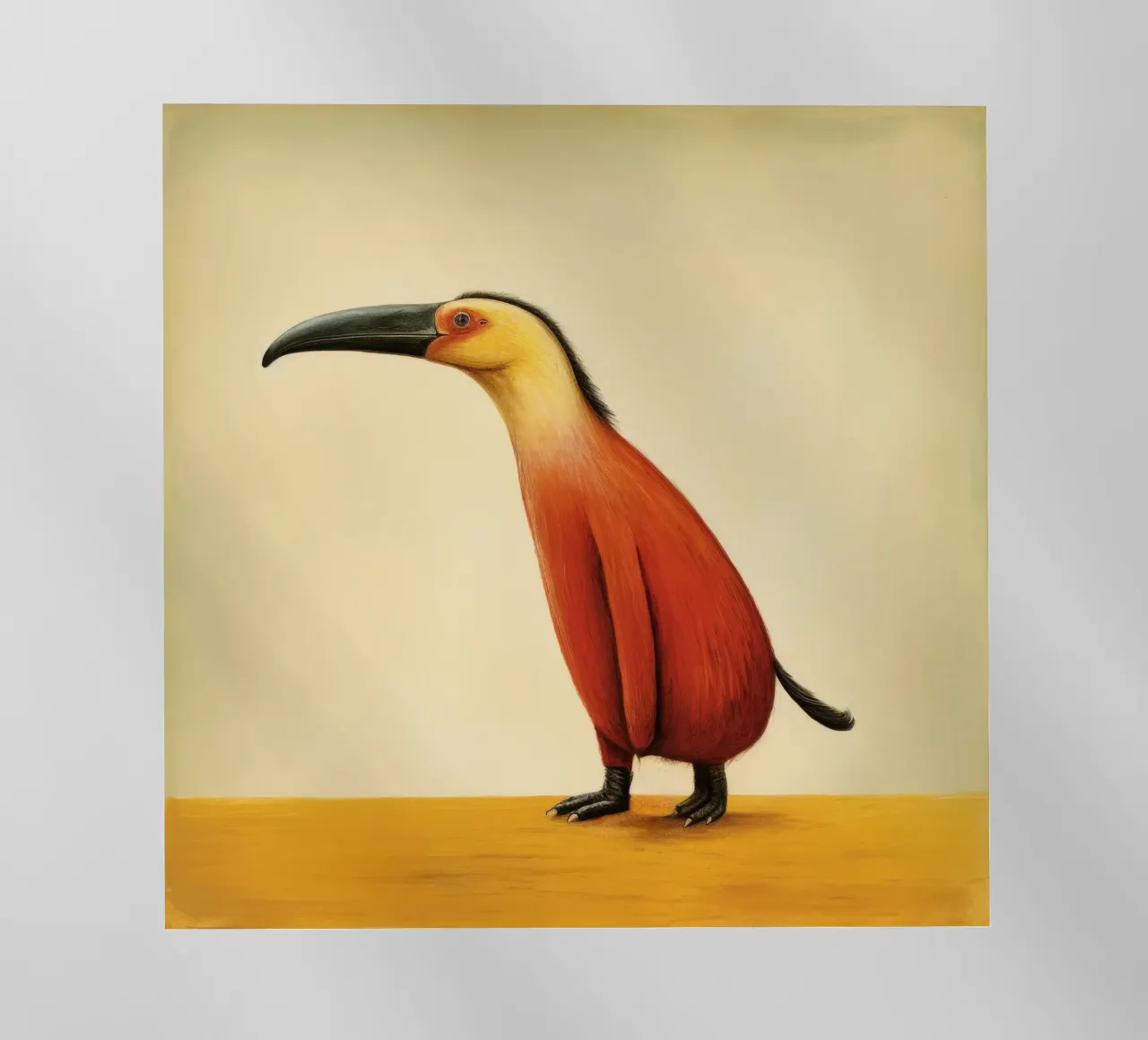 Formichiere minimo 4 pellicola backlit da Minimal Animal Art
