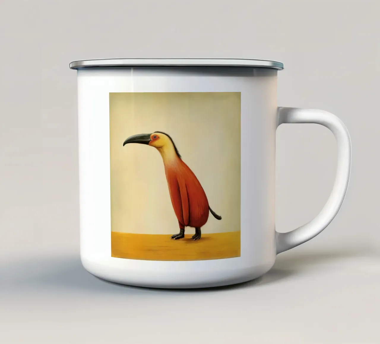 Formichiere minimo 4 tazza in smalto da Minimal Animal Art
