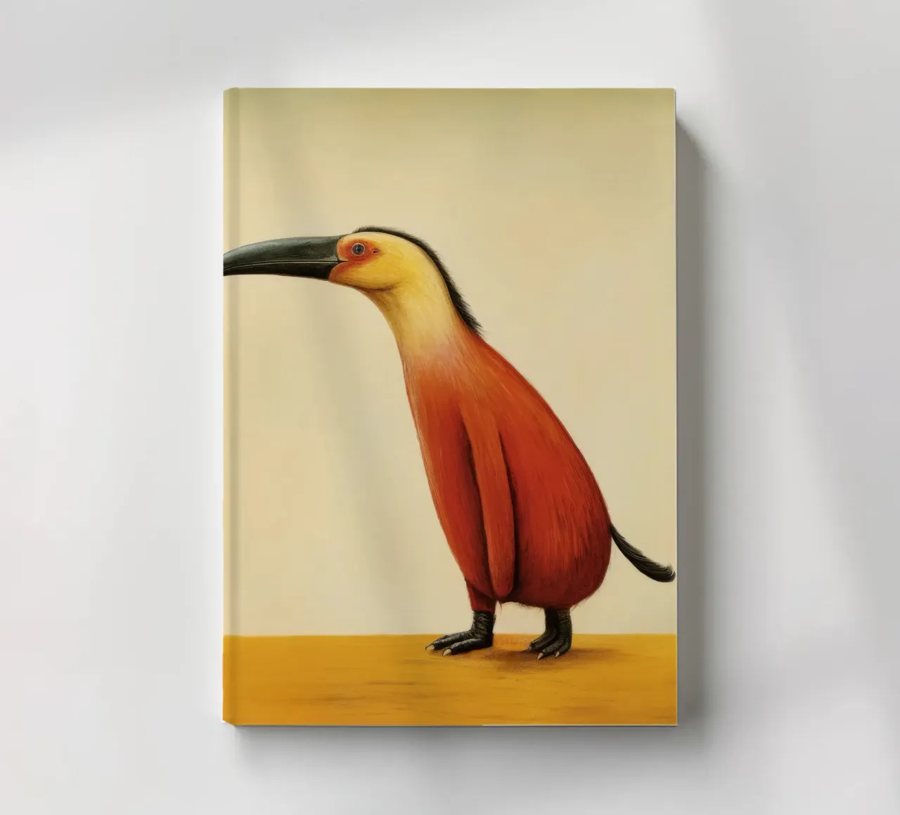 Minimal Anteater 4 notebook by Minimal Animal Art