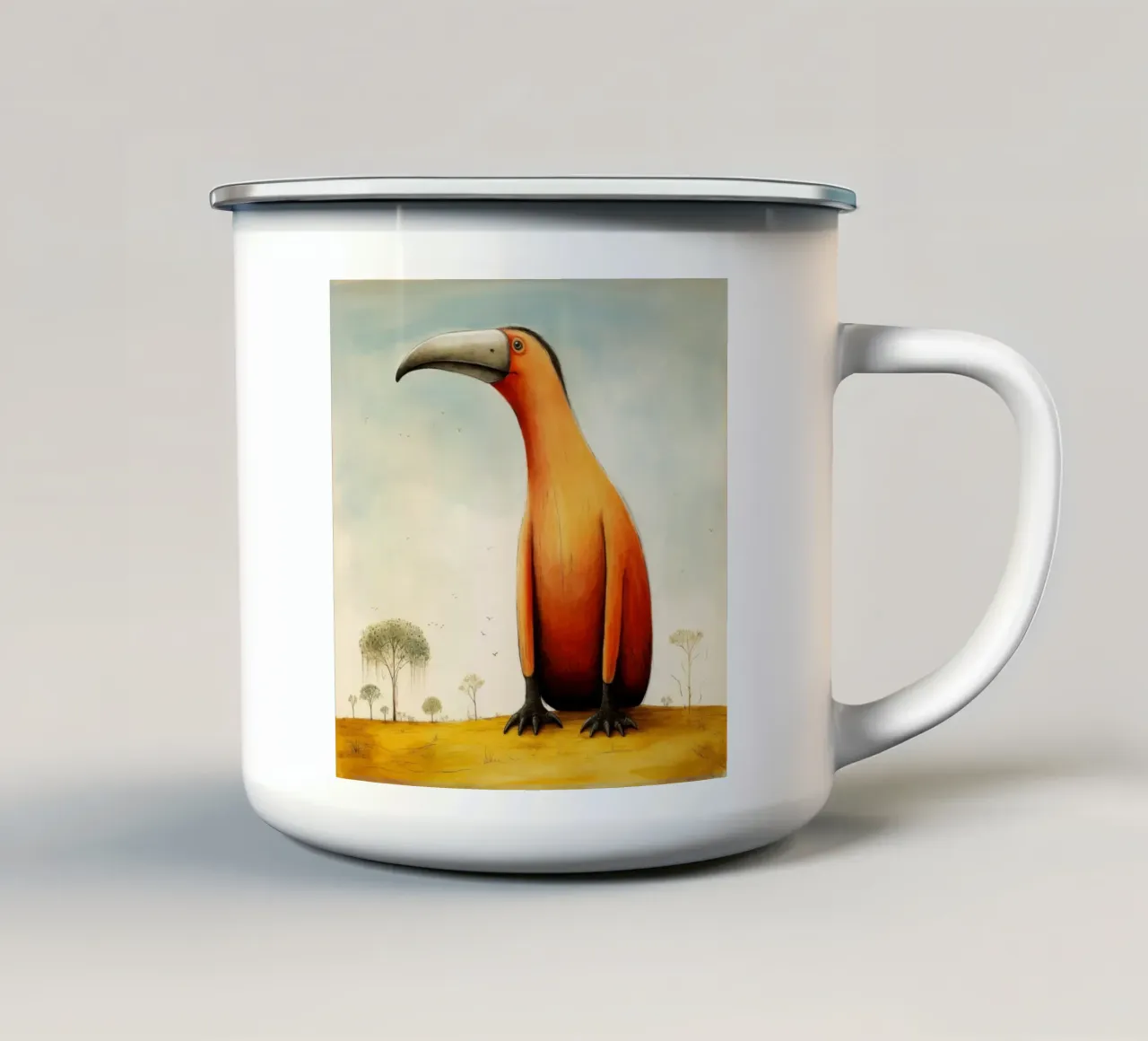 Formichiere minimo 1 tazza in smalto da Minimal Animal Art