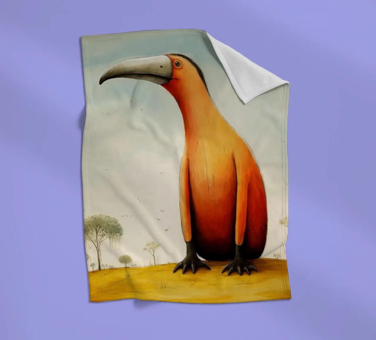 Formichiere minimo 1 coperta in pile da Minimal Animal Art