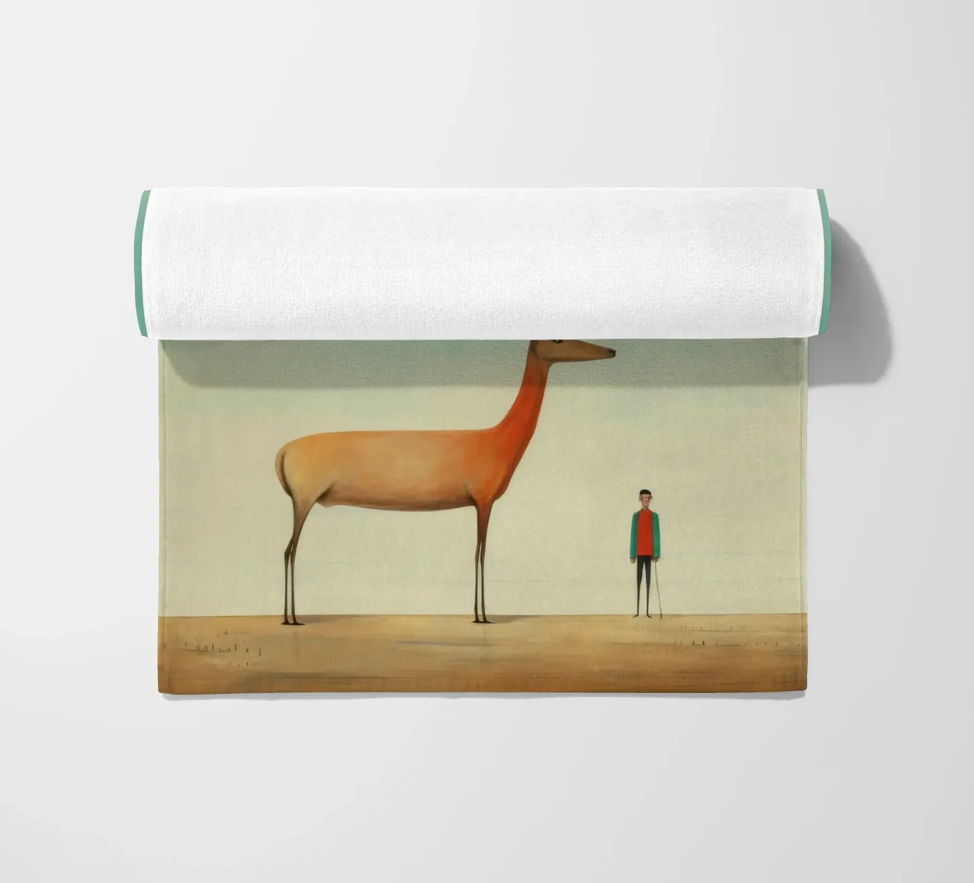 Antilope minima telo mare da Minimal Animal Art