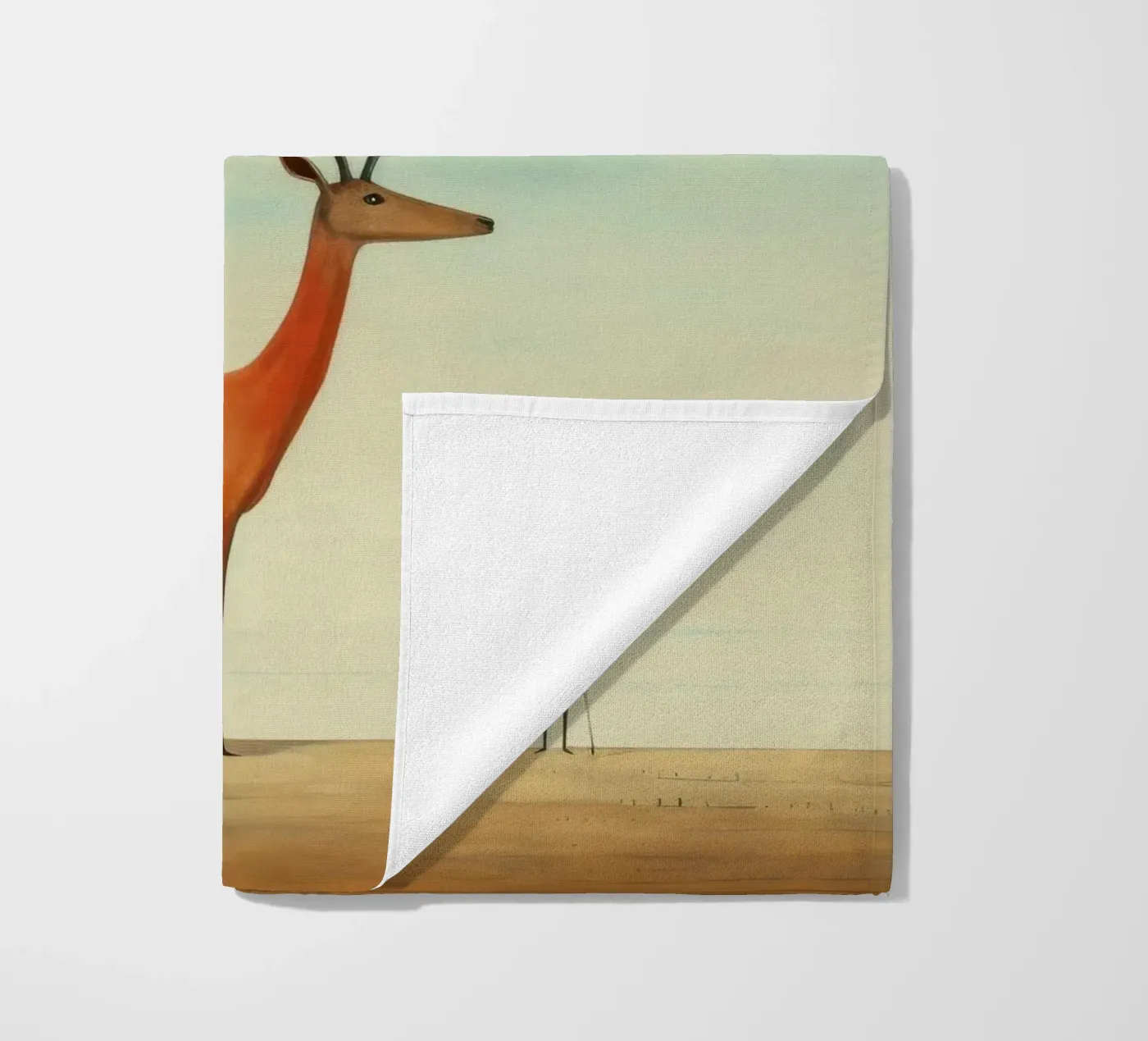 Antilope minima telo mare da Minimal Animal Art