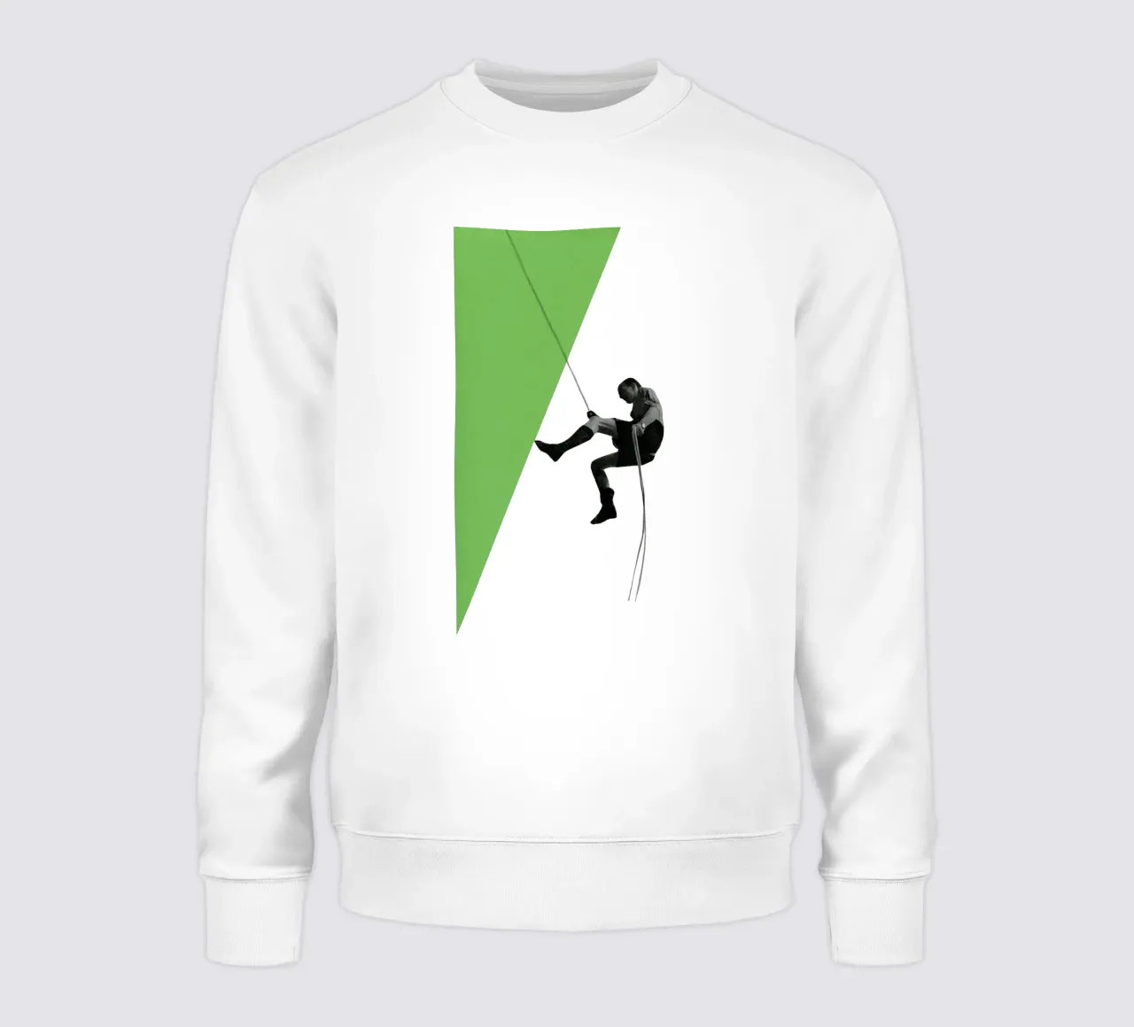 Abstieg II Sweatshirt von Cassia Beck Collage
