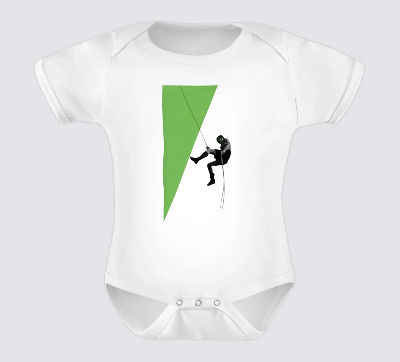 Discesa II body neonato maniche corte da Cassia Beck Collage