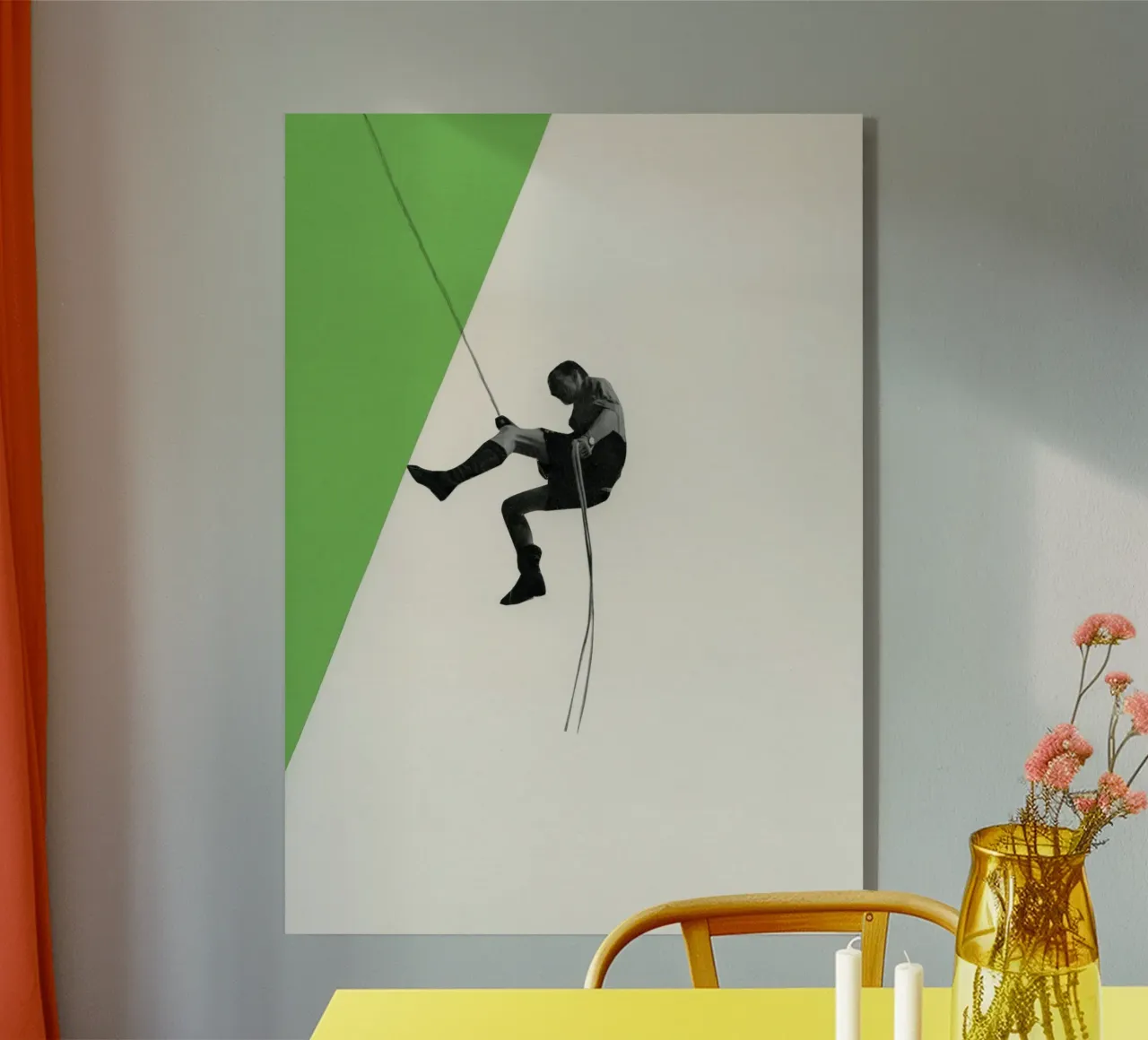 Discesa II plexiglass da Cassia Beck Collage