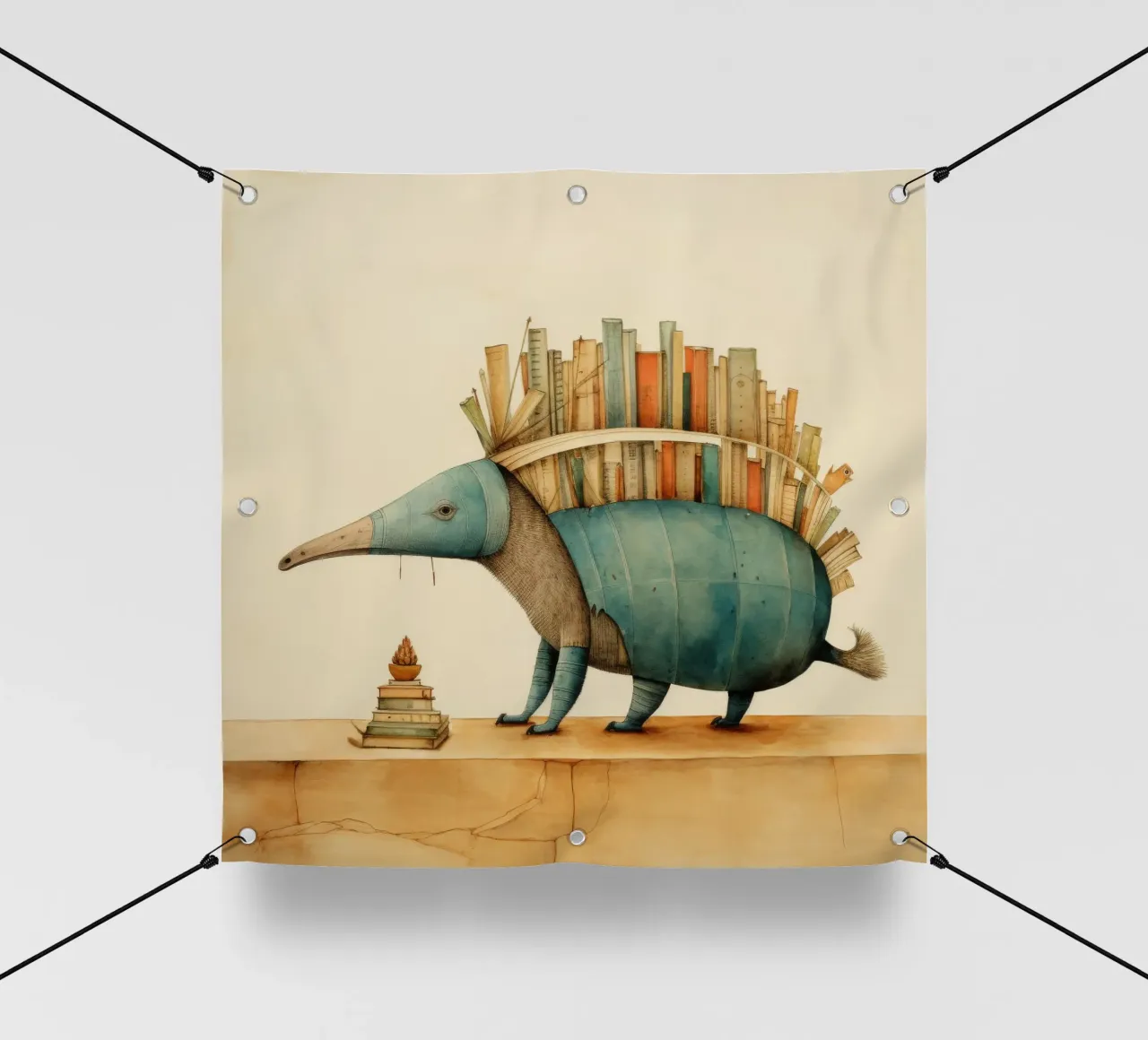 Armadillo minimale 2 telo in pvc da Minimal Animal Art