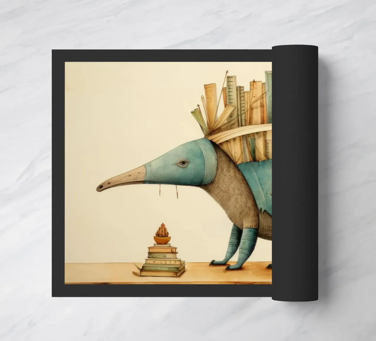 Minimo Armadillo zerbino da Minimal Animal Art