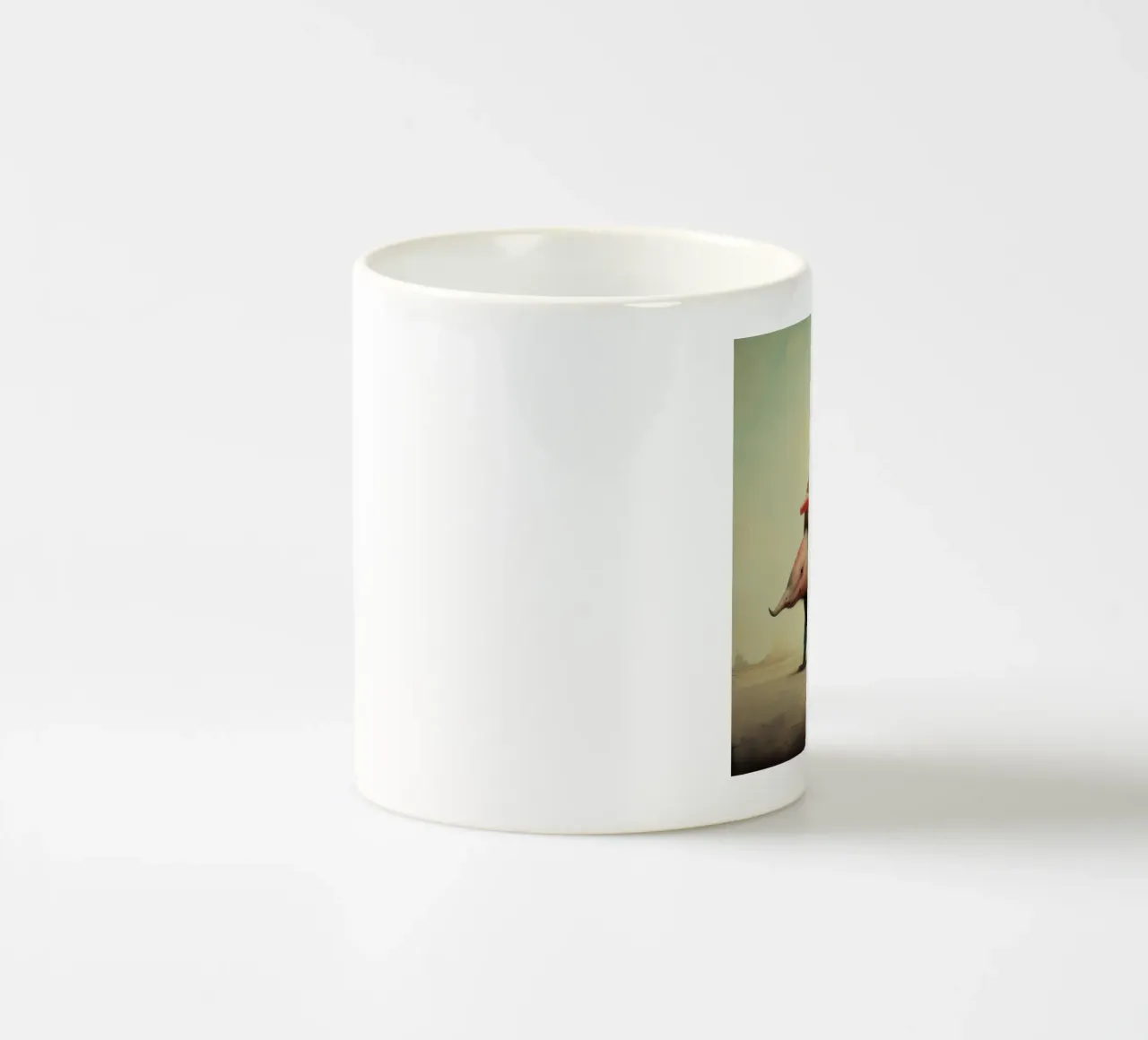 Armadillo minimale 3 tazza in ceramica da Minimal Animal Art