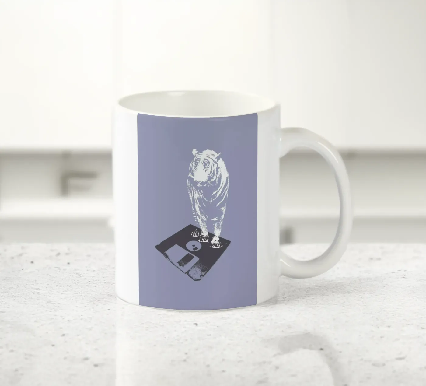 Oldskool 5 ceramic mug by Evita Witzenhausen