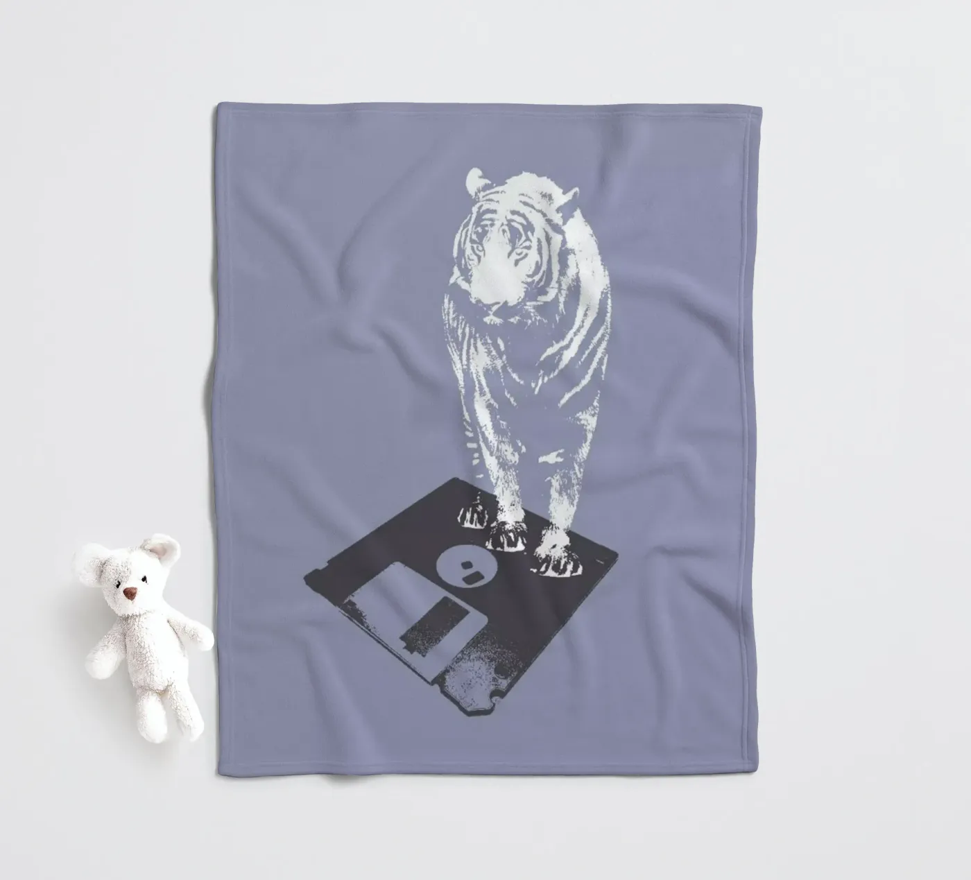 Oldskool 5 Fleecedecke von Evita Witzenhausen