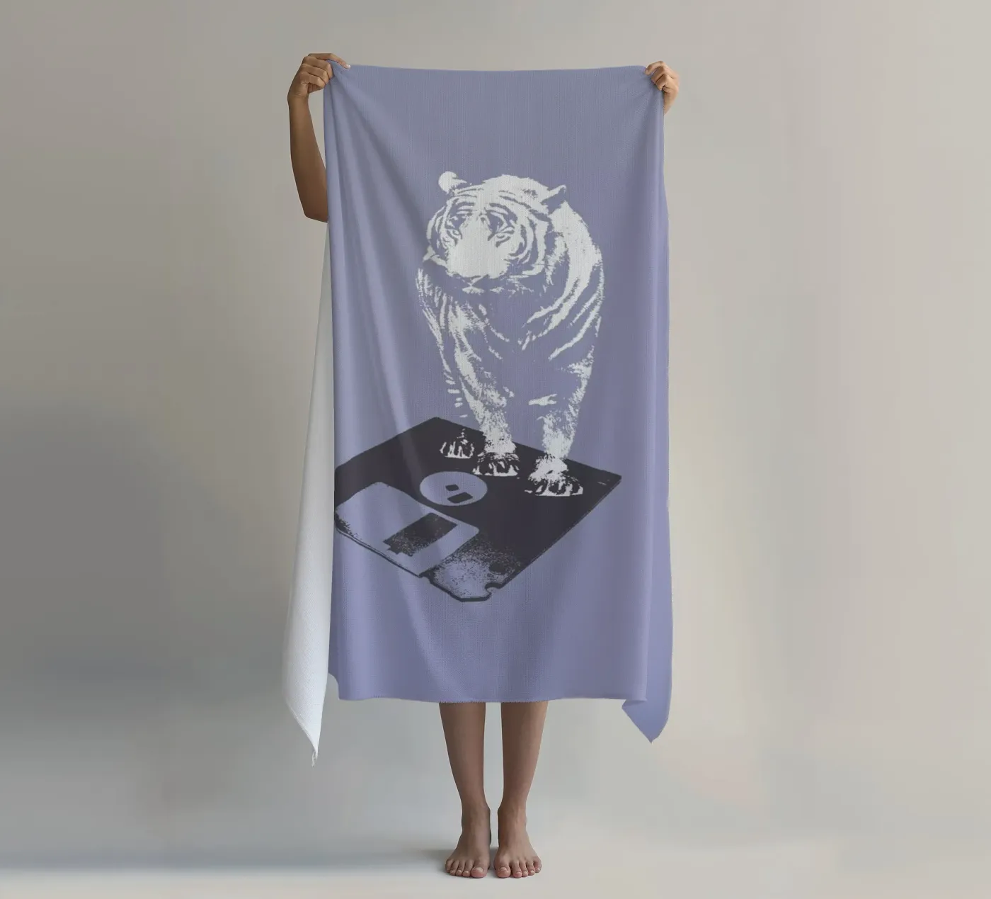 Oldskool 5 beach towel by Evita Witzenhausen