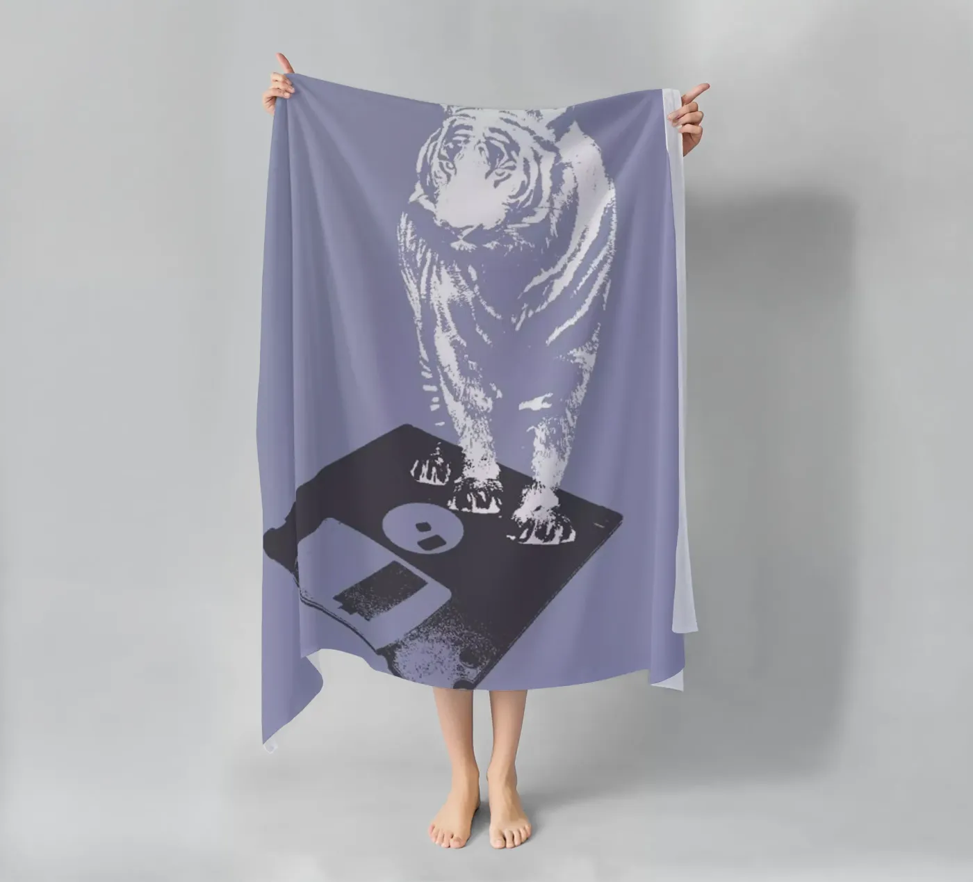 Oldskool 5 beach towel by Evita Witzenhausen