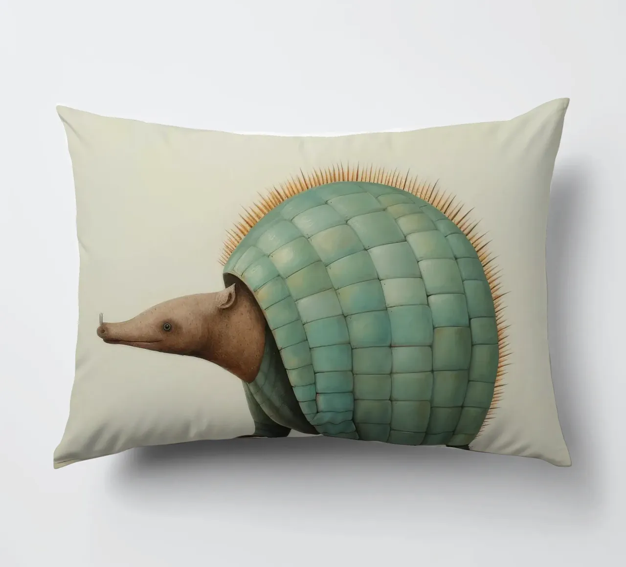 Armadillo minimo 1 cuscino da Minimal Animal Art