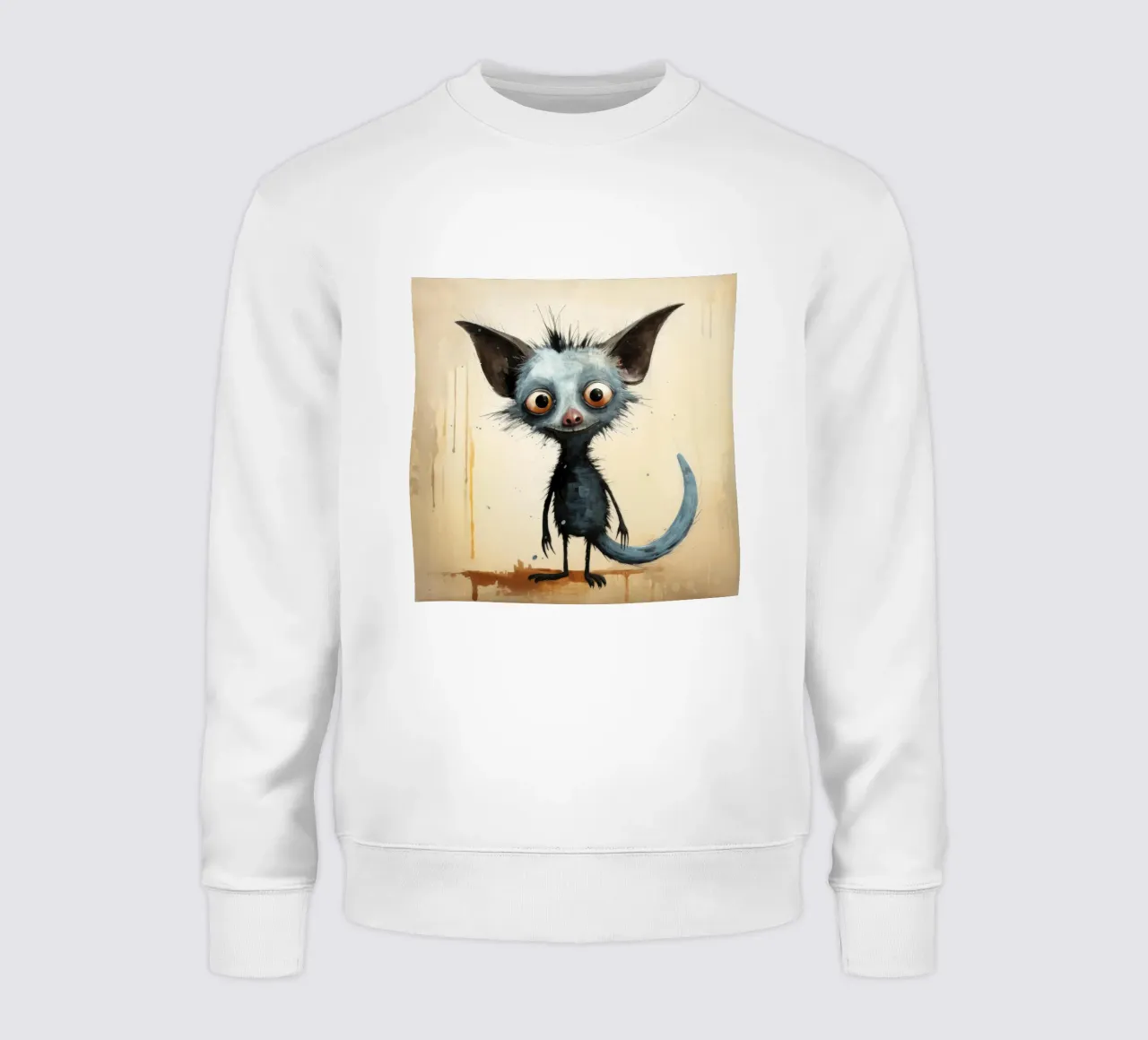 Minimal Ja Ja 2 Sweatshirt von Minimal Animal Art