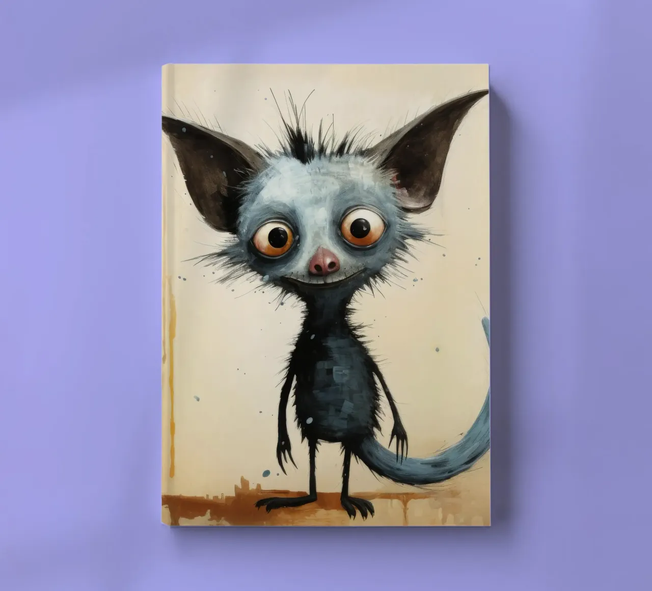 Minimal Ja Ja 2 Notizbuch von Minimal Animal Art