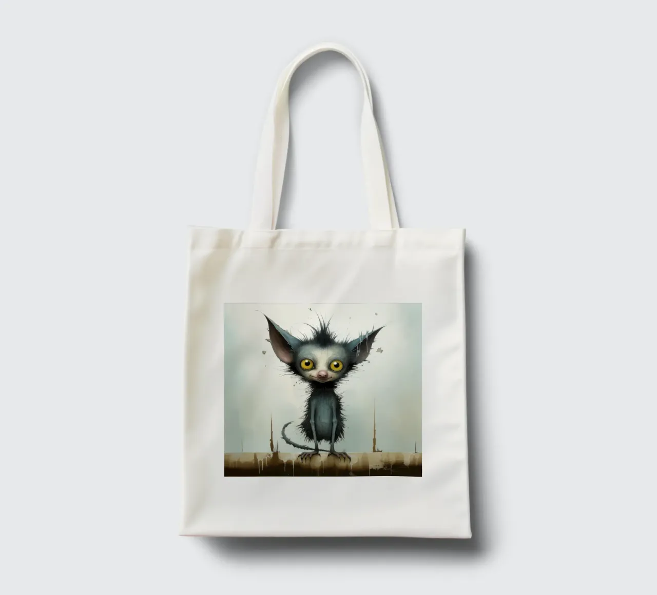 Minimal Ja Ja 3 Jutebeutel von Minimal Animal Art