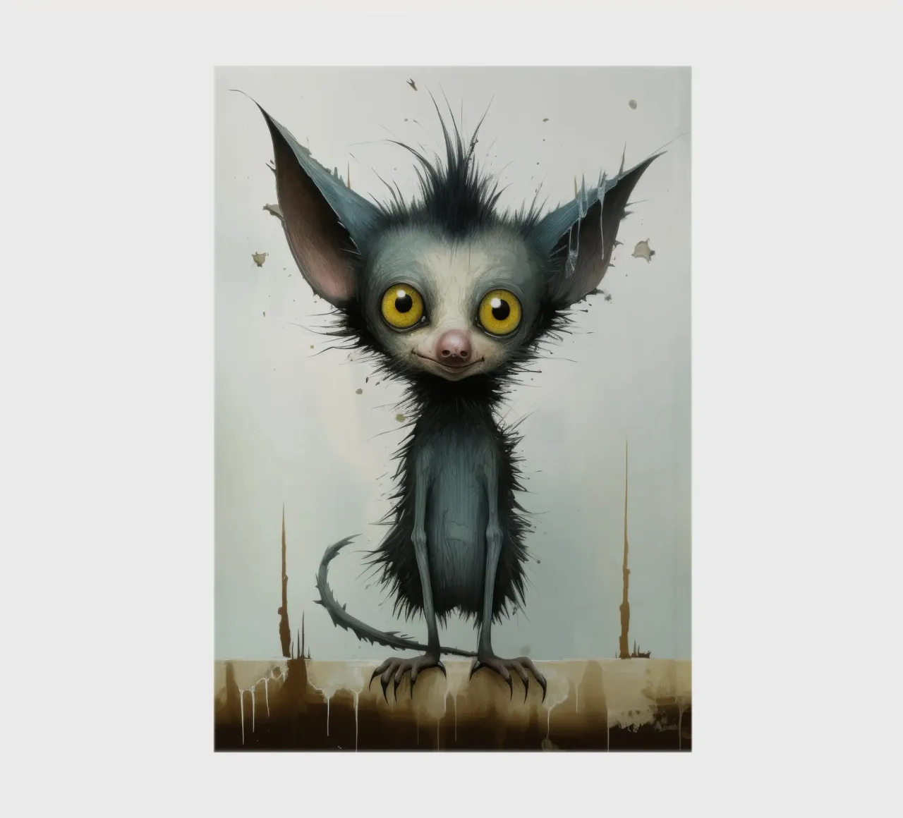 Minimal Ja Ja 3 Notizbuch von Minimal Animal Art