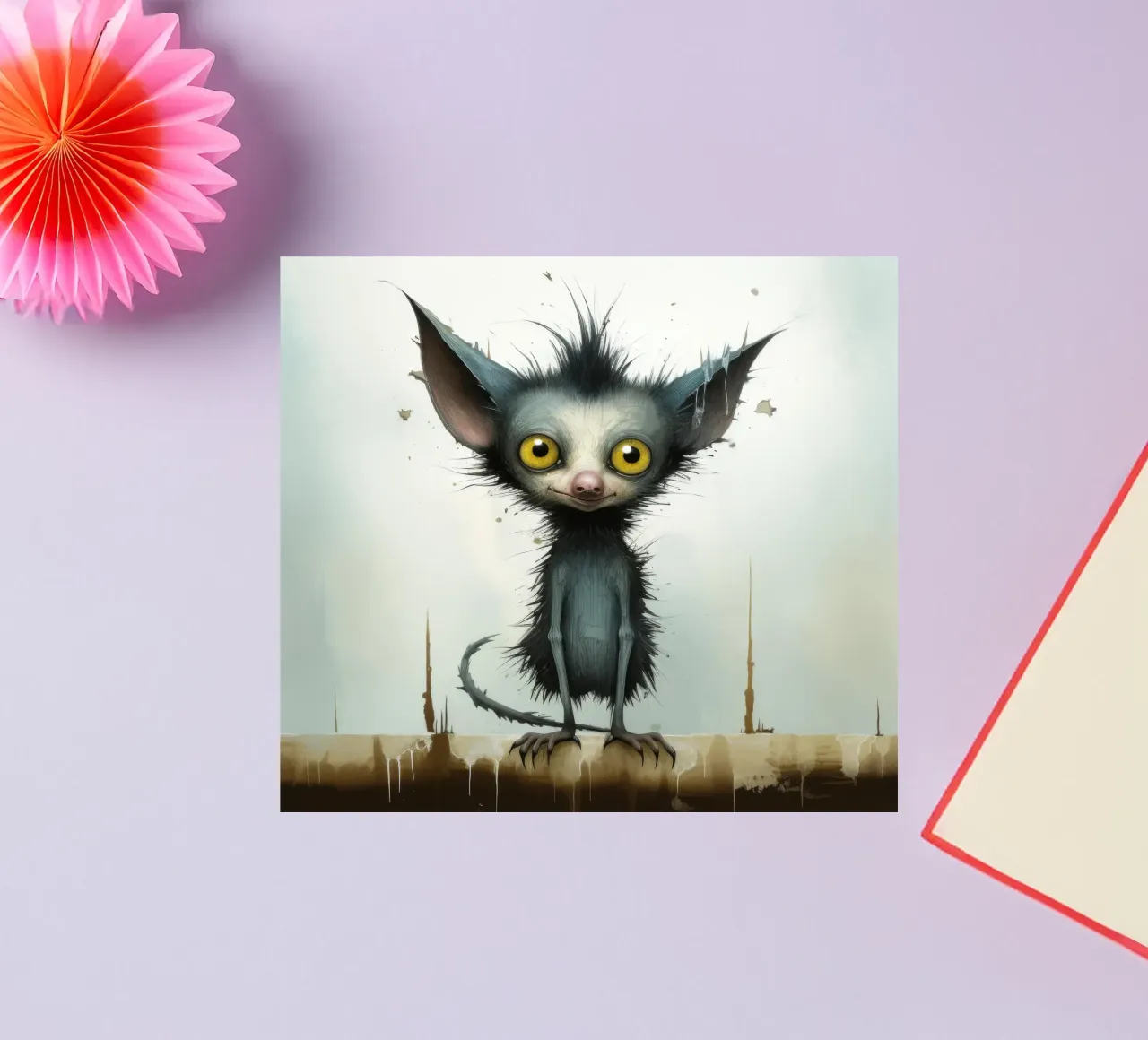 Minimal Ja Ja 3 Sticker von Minimal Animal Art