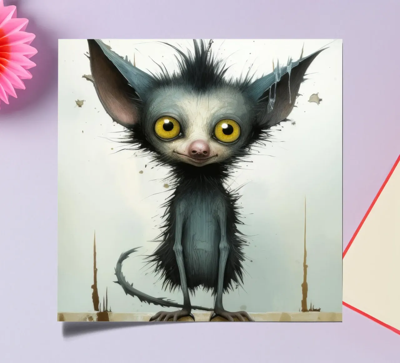 Minimal Ja Ja 3 Stickerbogen von Minimal Animal Art