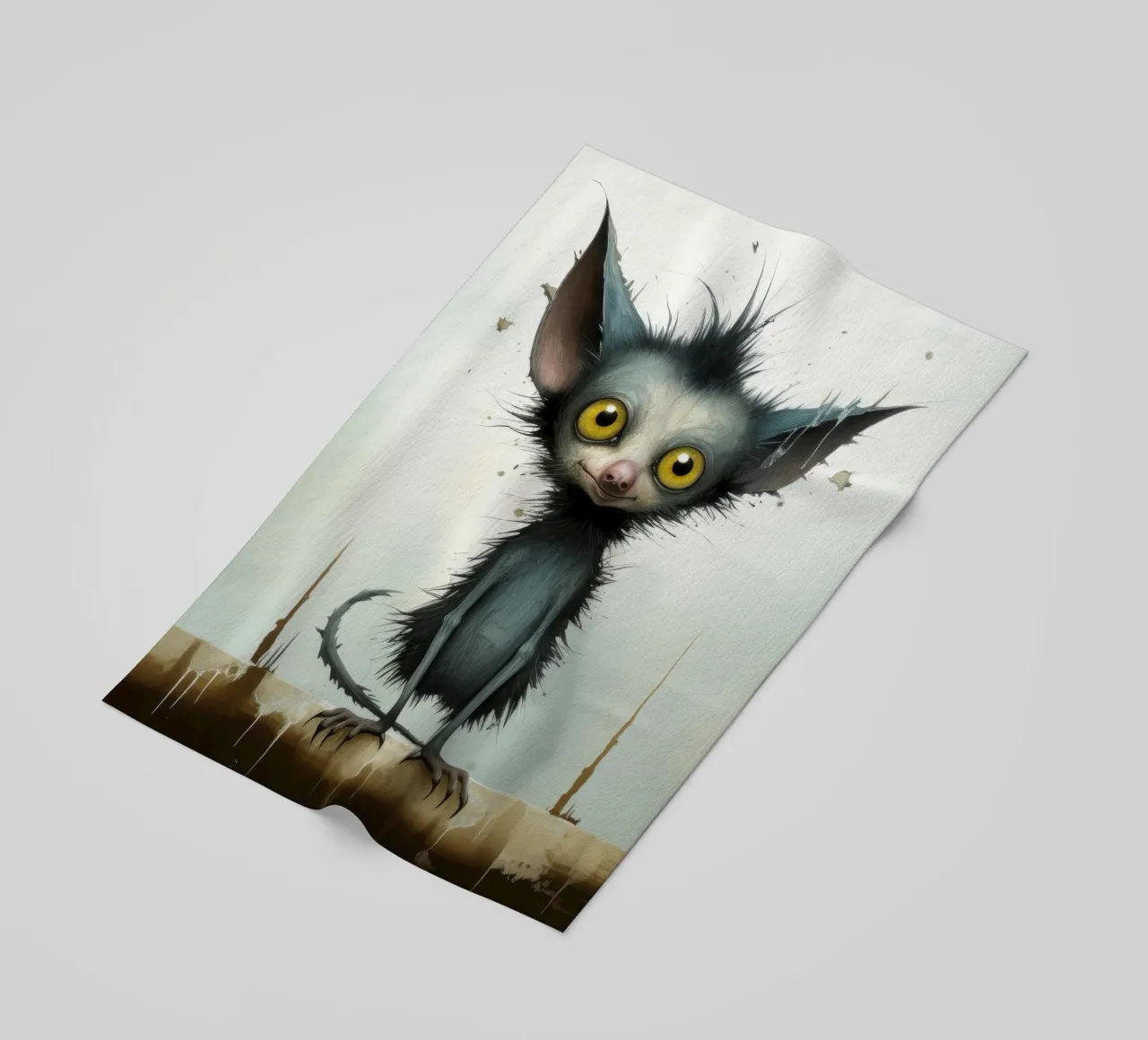 Minimal Ja Ja 3 Strandtuch von Minimal Animal Art