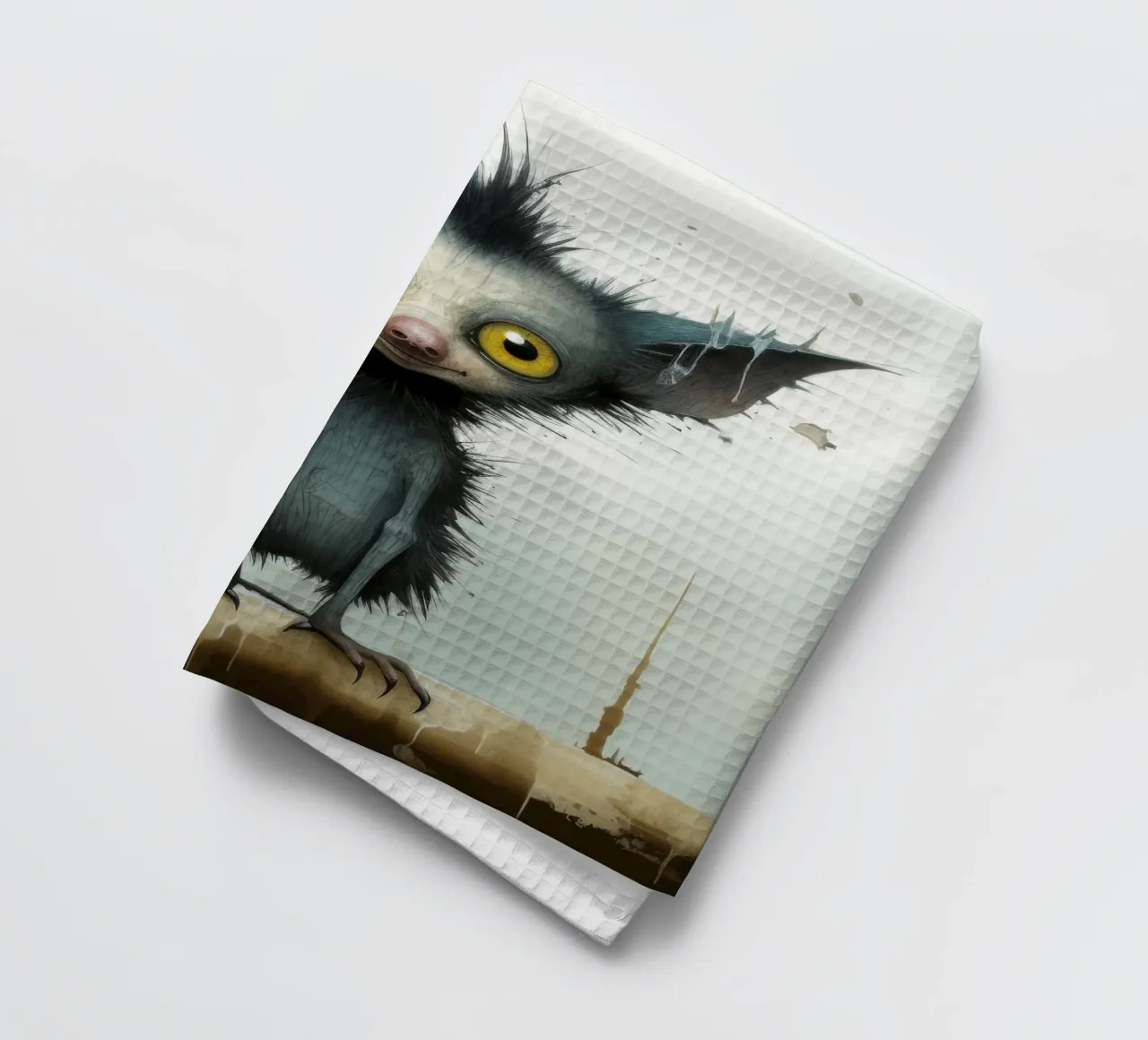 Minimal Ja Ja 3 Geschirrtuch von Minimal Animal Art