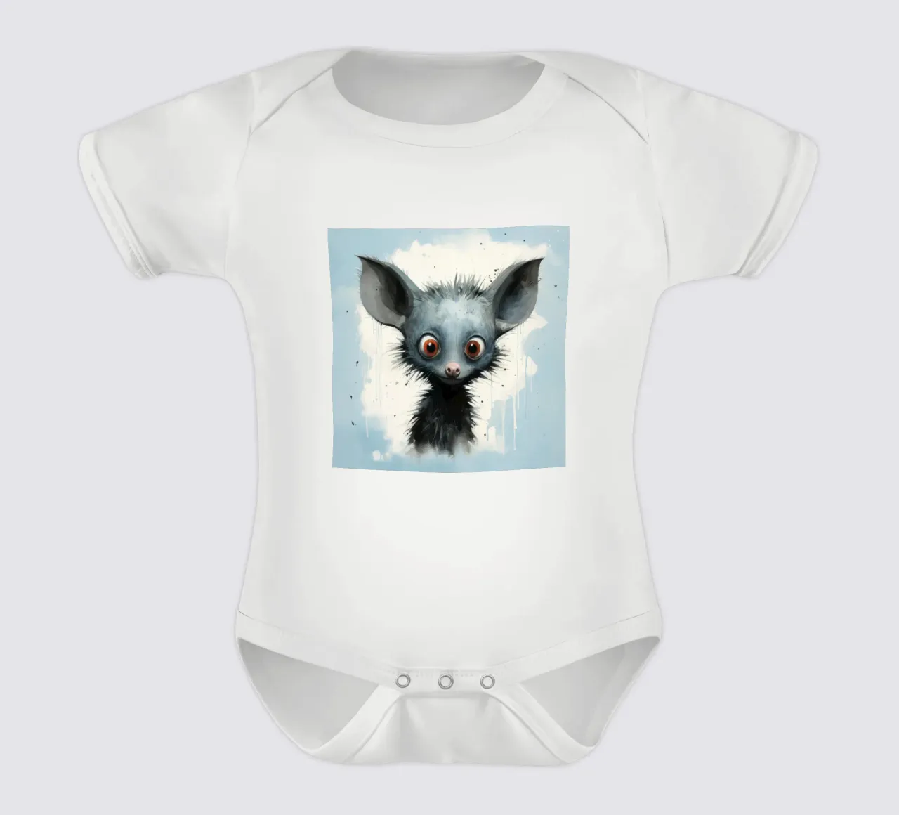 Minimal Ja Ja 4 Kurzarm Babybody von Minimal Animal Art