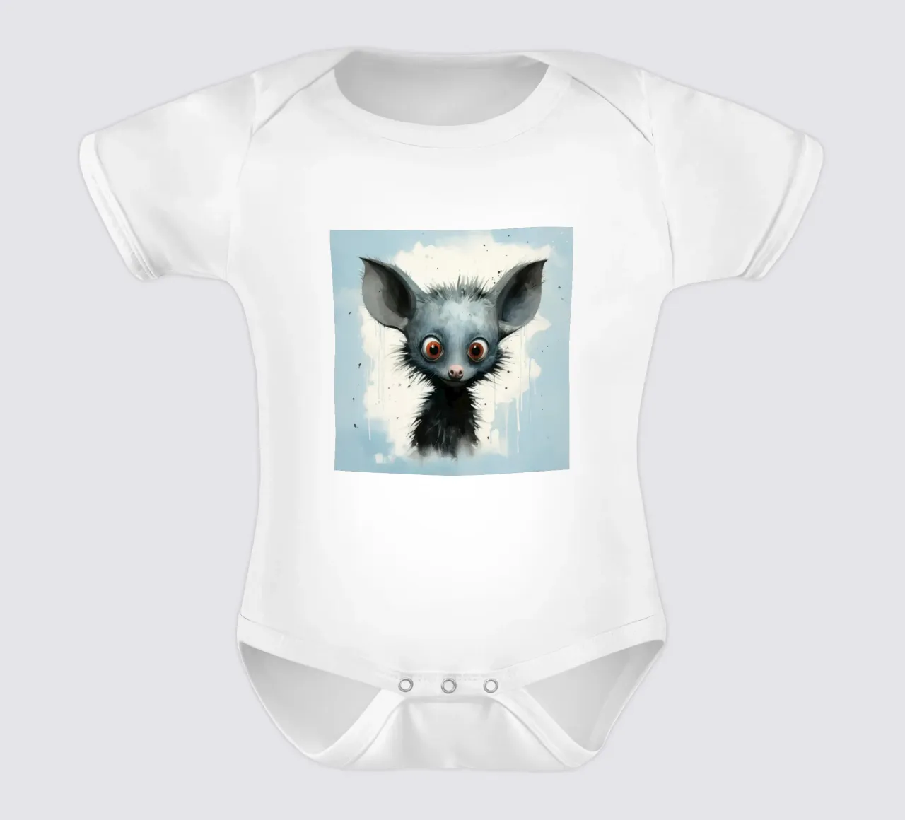 Minimal Ja Ja 4 Kurzarm Babybody von Minimal Animal Art
