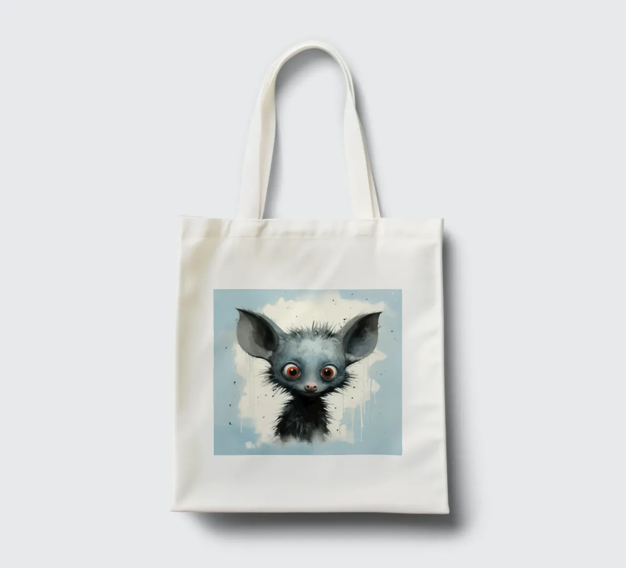 Minimo Sì Sì 4 borsa in juta da Minimal Animal Art