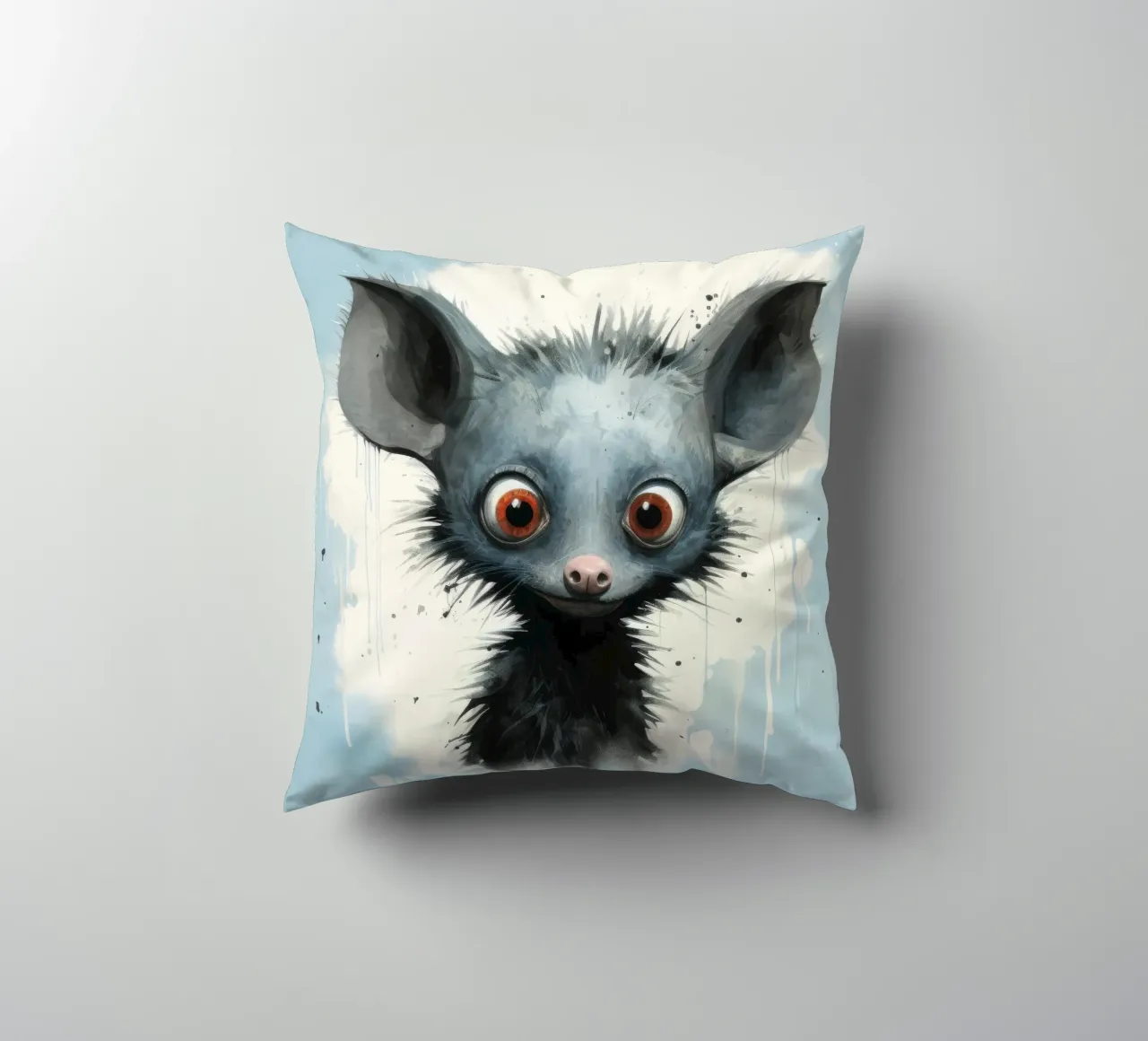 Minimal Ja Ja 4 Kissen von Minimal Animal Art