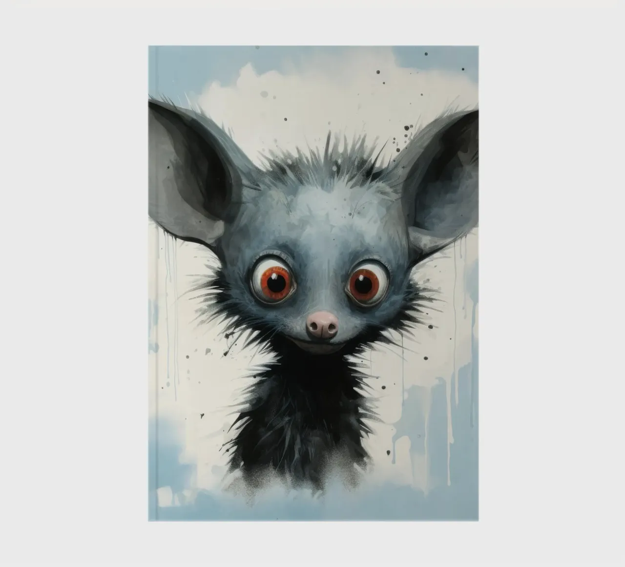 Minimal Ja Ja 4 Notizbuch von Minimal Animal Art