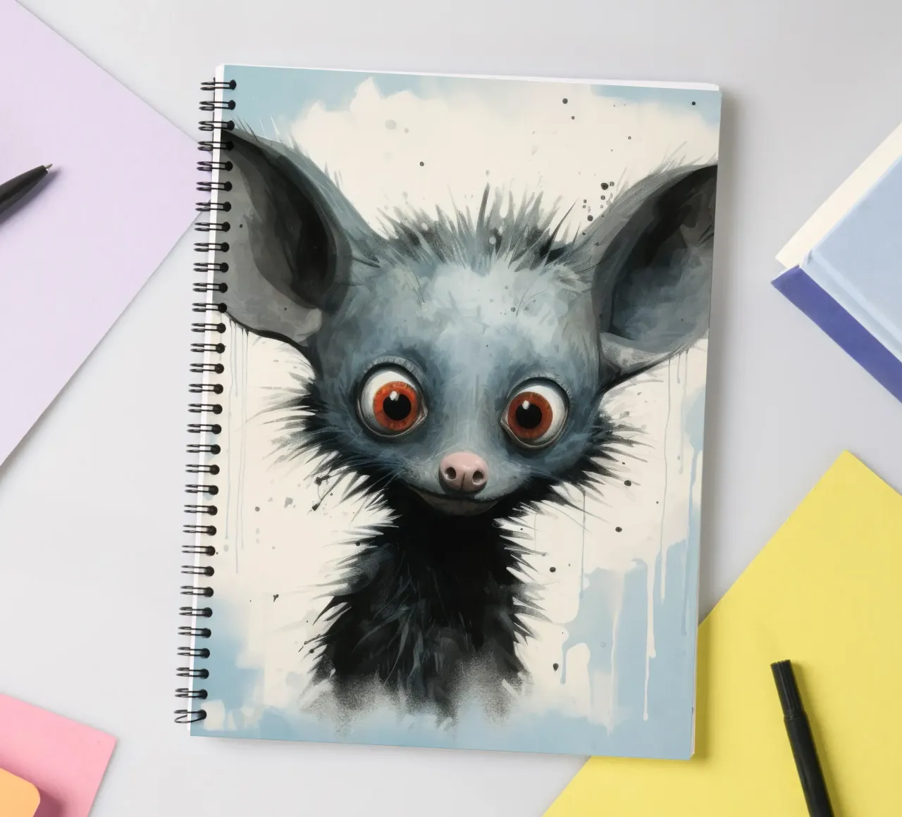 Minimal Ja Ja 4 Ringbuch von Minimal Animal Art