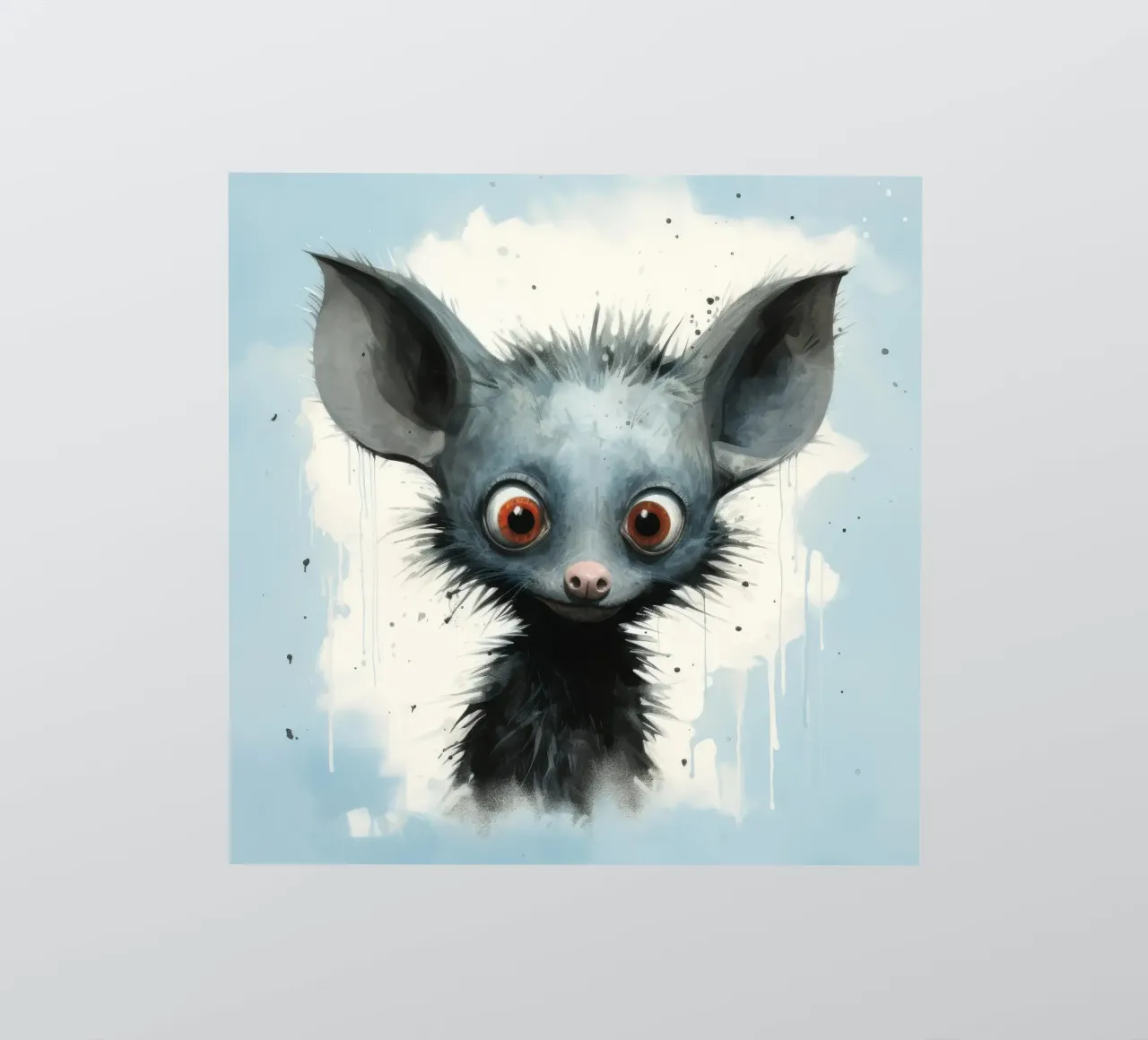 Minimal Ja Ja 4 Sticker von Minimal Animal Art