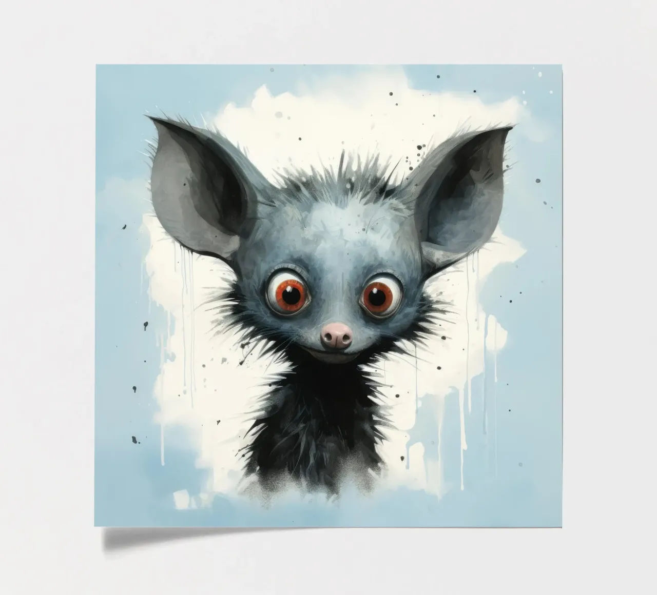 Minimal Ja Ja 4 Stickerbogen von Minimal Animal Art