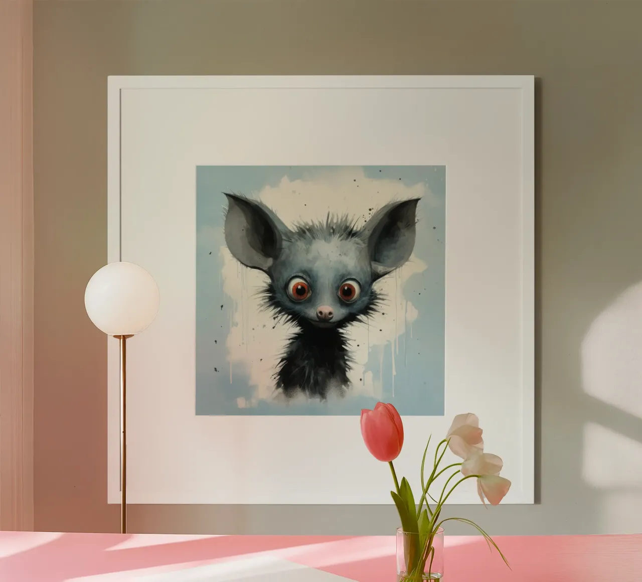 Minimal Ja Ja 4 Hahnemühle von Minimal Animal Art