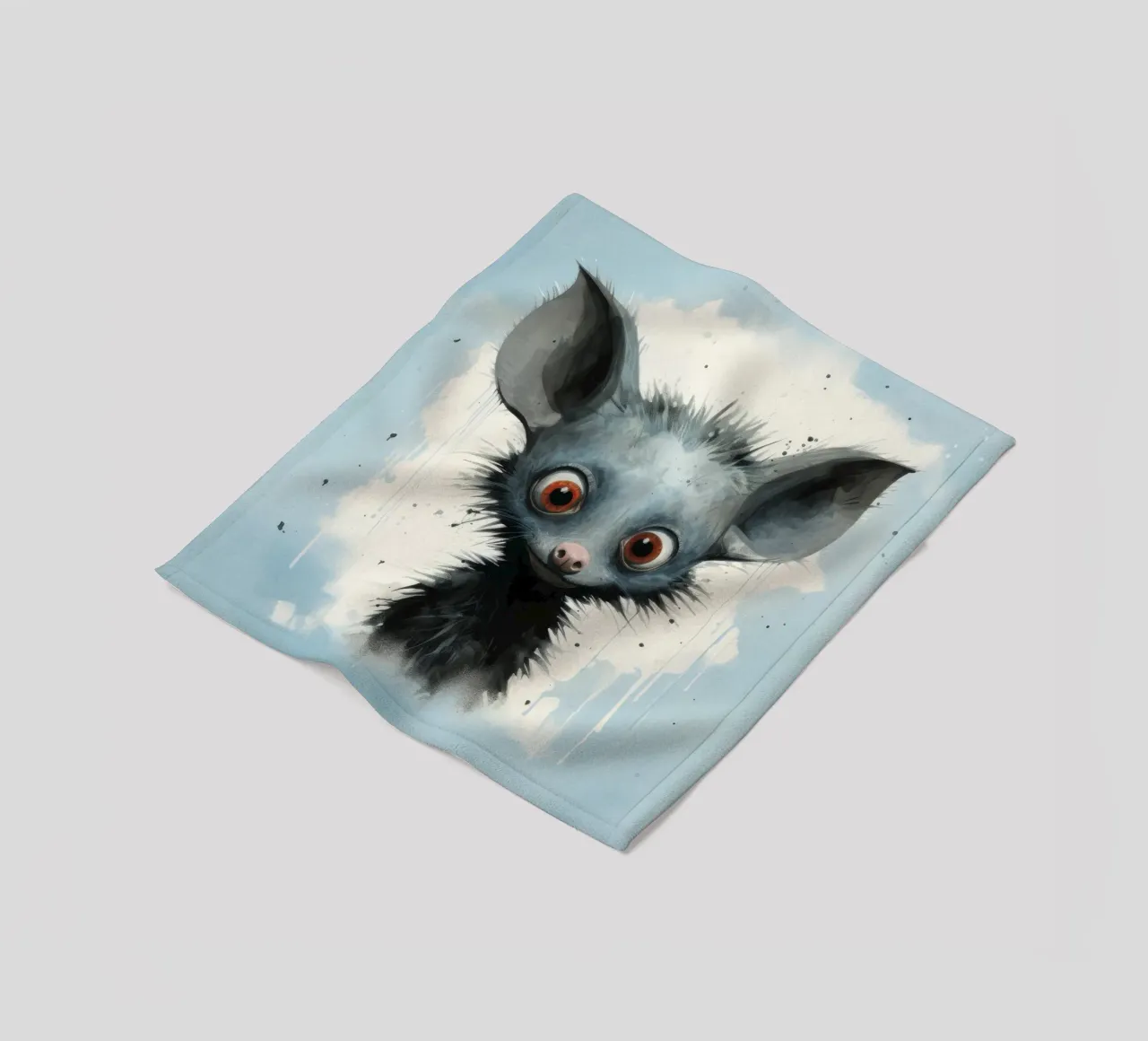 Minimal Ja Ja 4 Fleecedecke von Minimal Animal Art