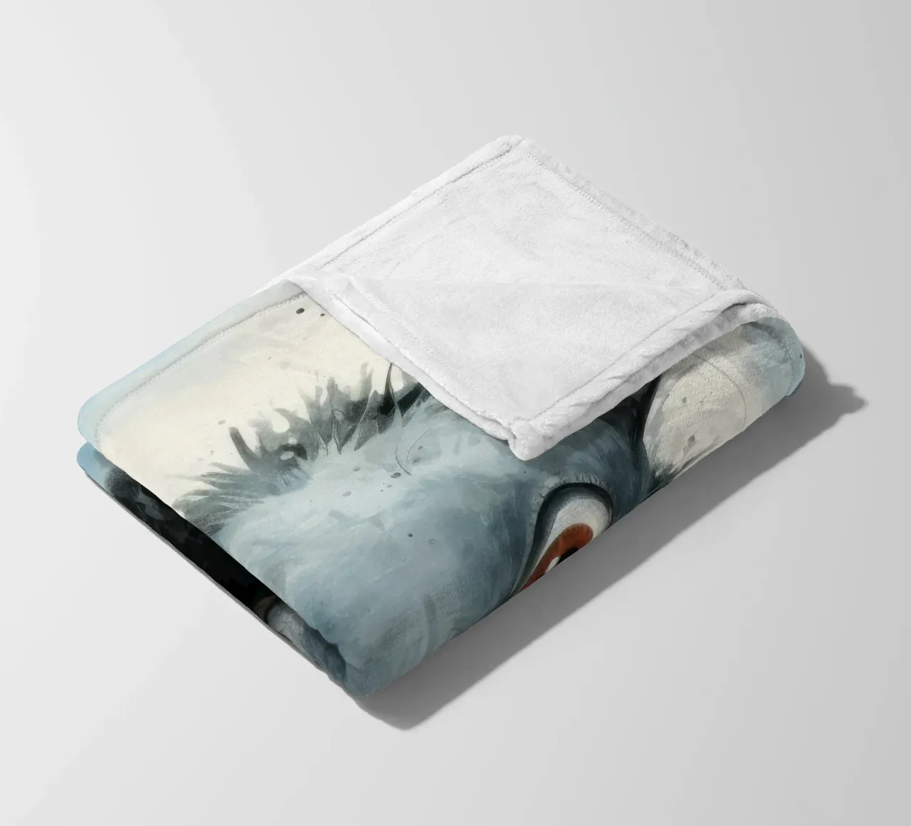 Minimal Ja Ja 4 Fleecedecke von Minimal Animal Art
