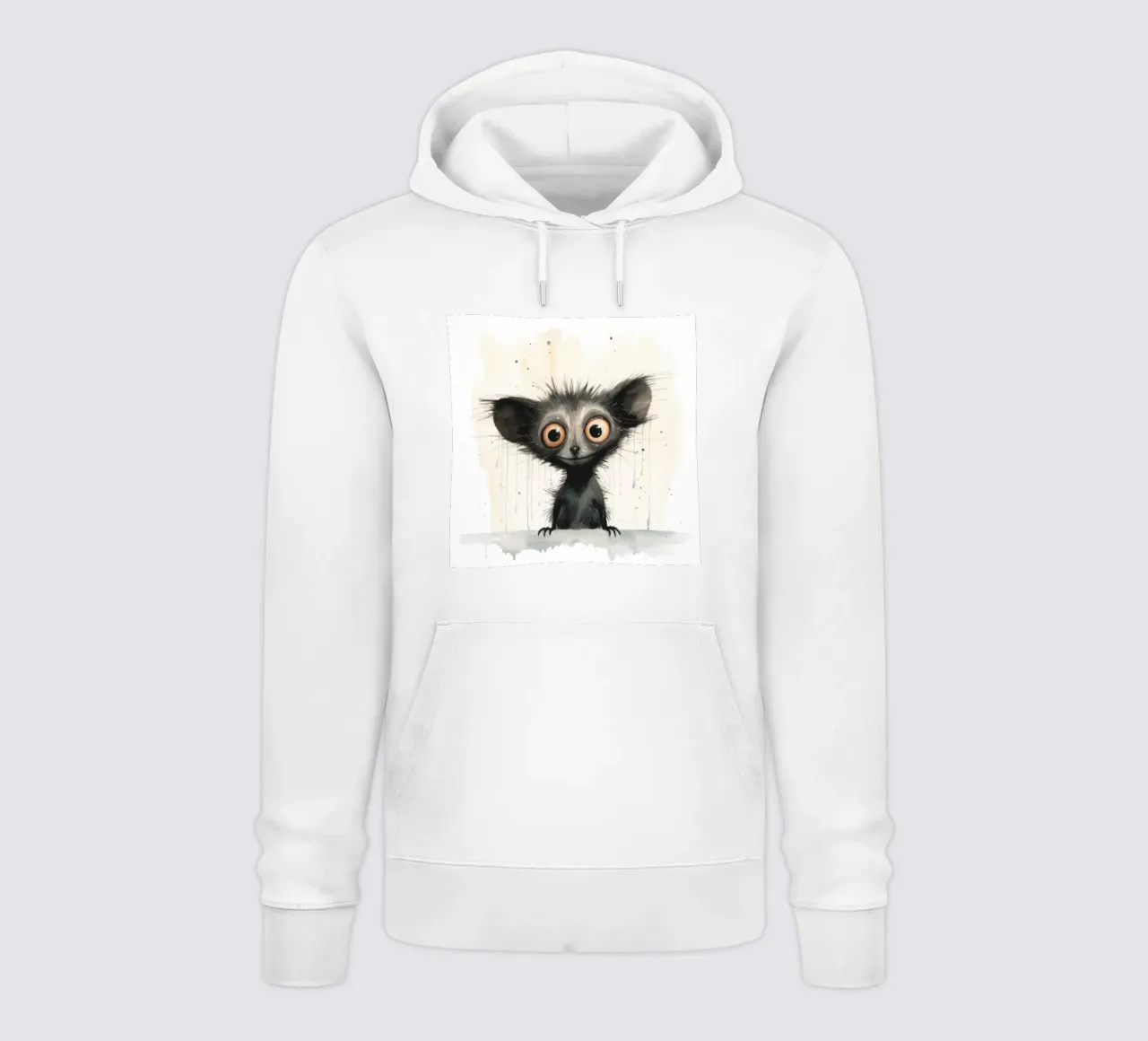 Minimal Ja Ja 1 Hoodie von Minimal Animal Art