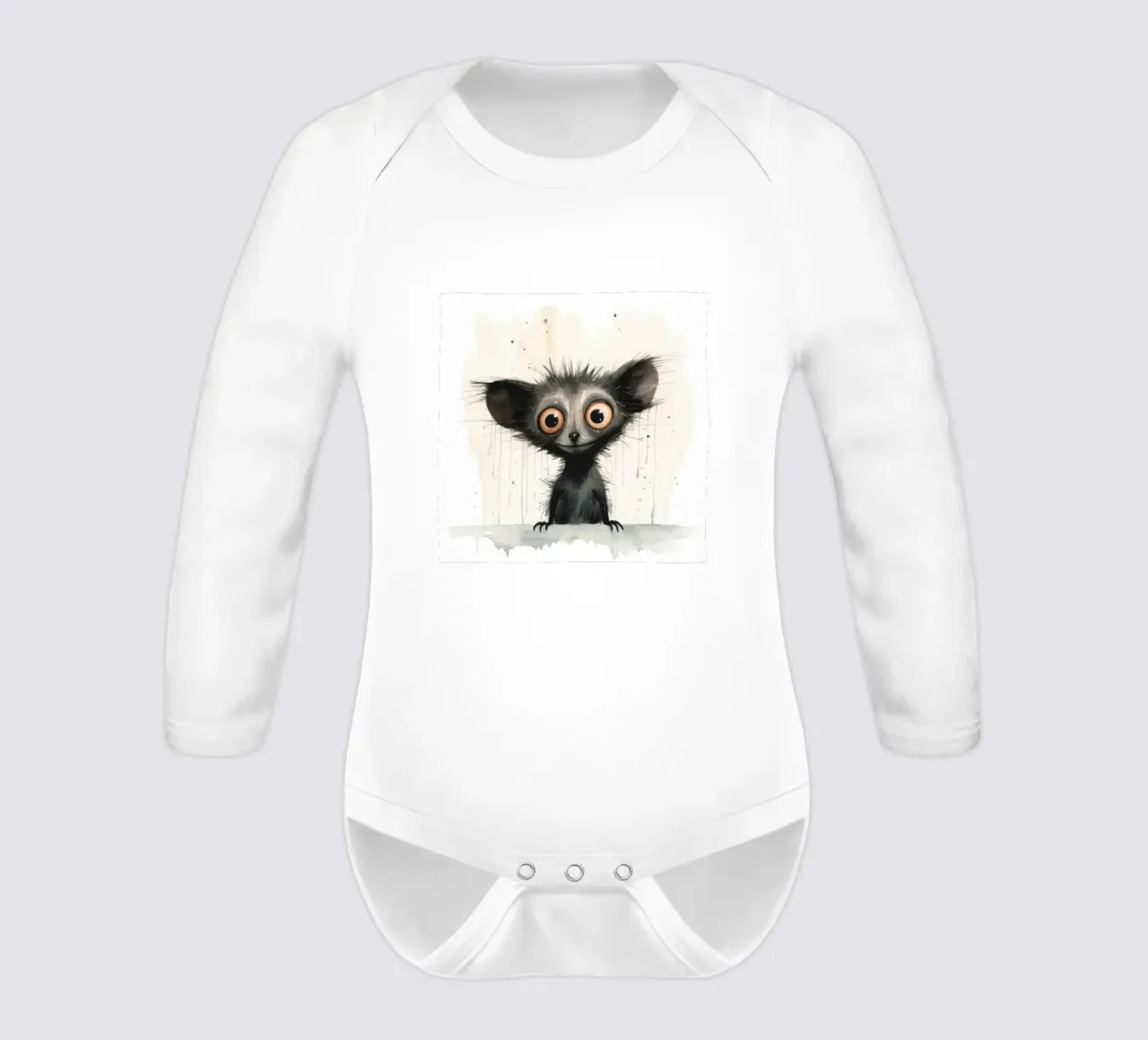 Minimal Ja Ja 1 Langarm Babybody von Minimal Animal Art