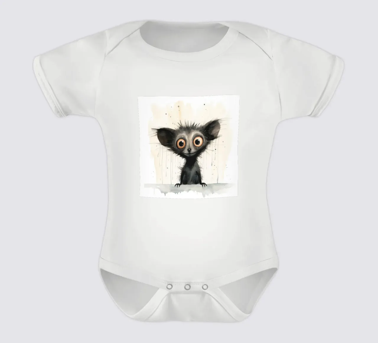 Minimal Ja Ja 1 Kurzarm Babybody von Minimal Animal Art